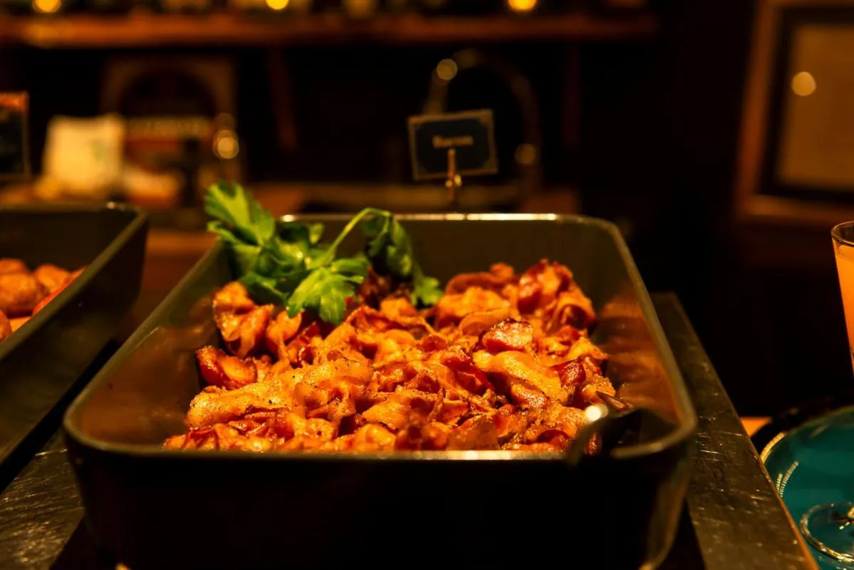 Breakfast in Hotell Aqva Restaurang & Bar Ett Biosfärhotell med fokus på hållbarhet