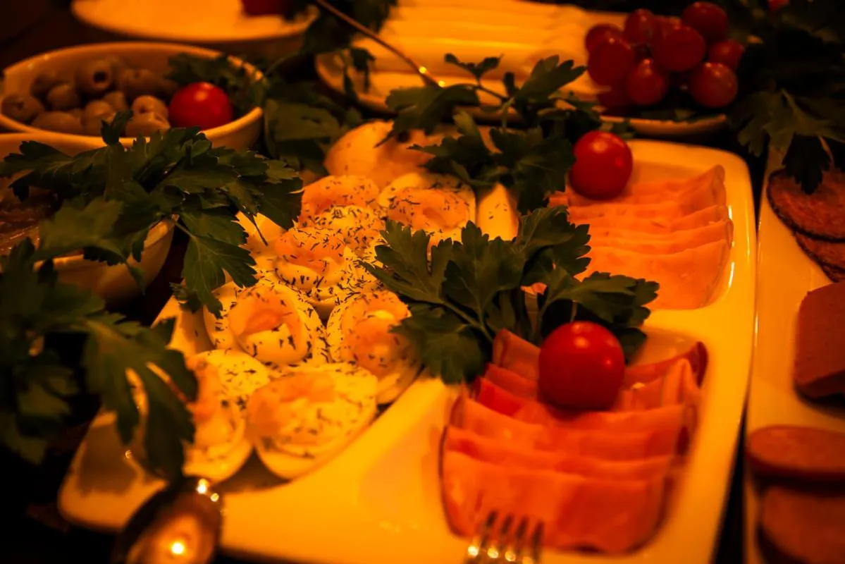 Breakfast in Hotell Aqva Restaurang & Bar Ett Biosfärhotell med fokus på hållbarhet