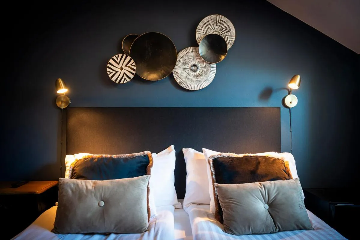 Bed in Hotell Aqva Restaurang & Bar Ett Biosfärhotell med fokus på hållbarhet