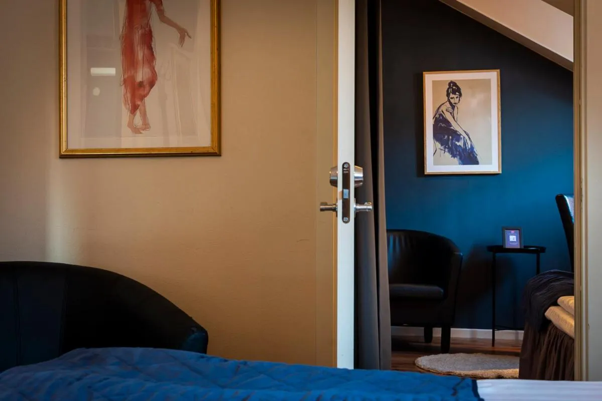 Bed in Hotell Aqva Restaurang & Bar Ett Biosfärhotell med fokus på hållbarhet