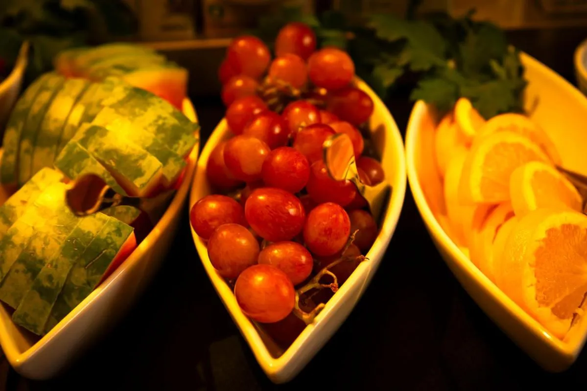 Breakfast in Hotell Aqva Restaurang & Bar Ett Biosfärhotell med fokus på hållbarhet