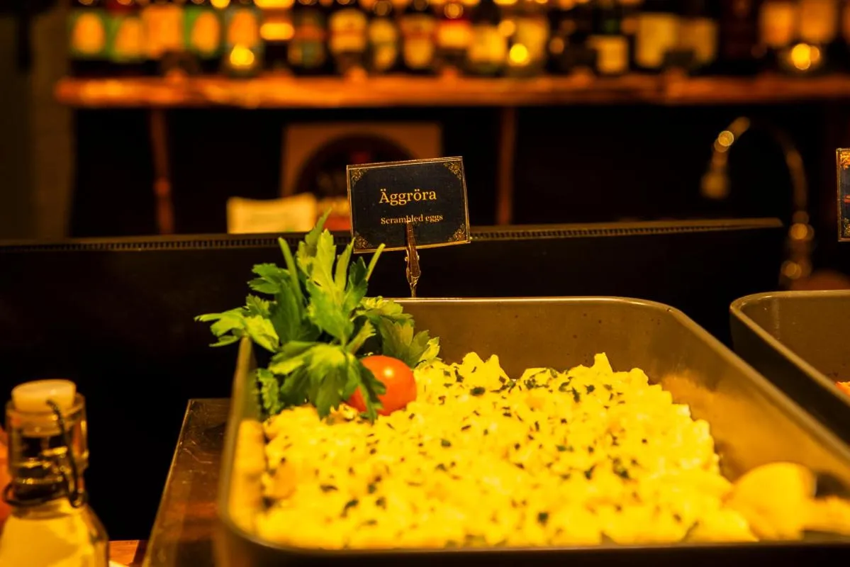 Breakfast in Hotell Aqva Restaurang & Bar Ett Biosfärhotell med fokus på hållbarhet