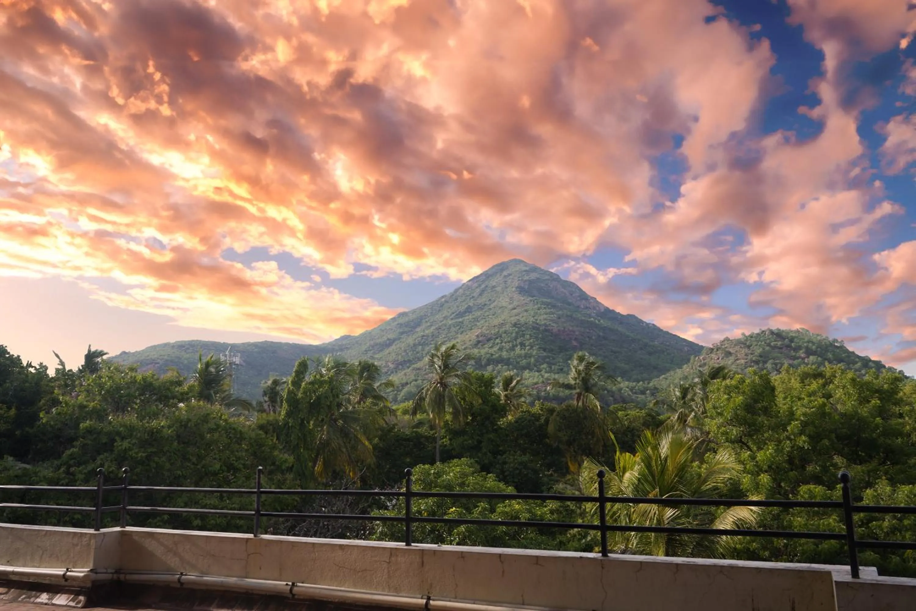 Mountain view in HOTEL THIRD EYE by RAMANA TOWERS