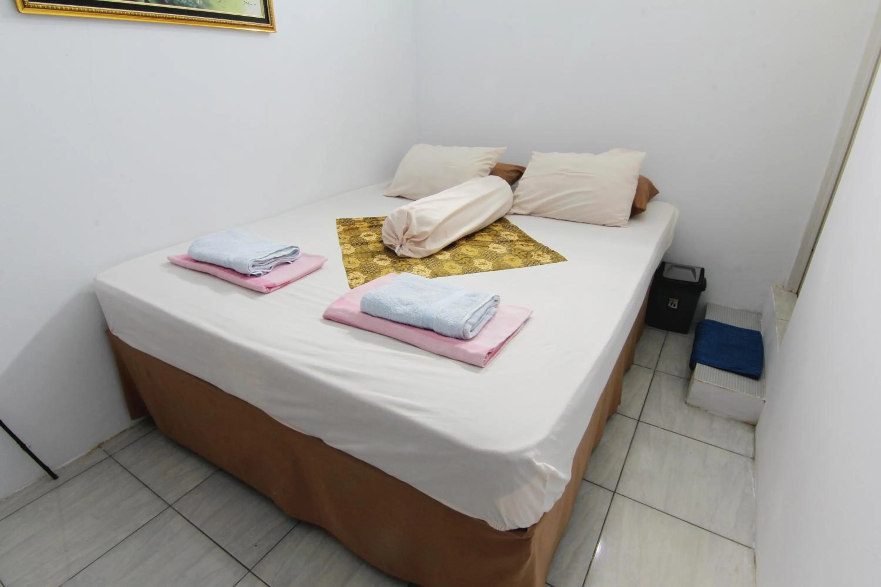 Bed in Tiga Dua Homestay