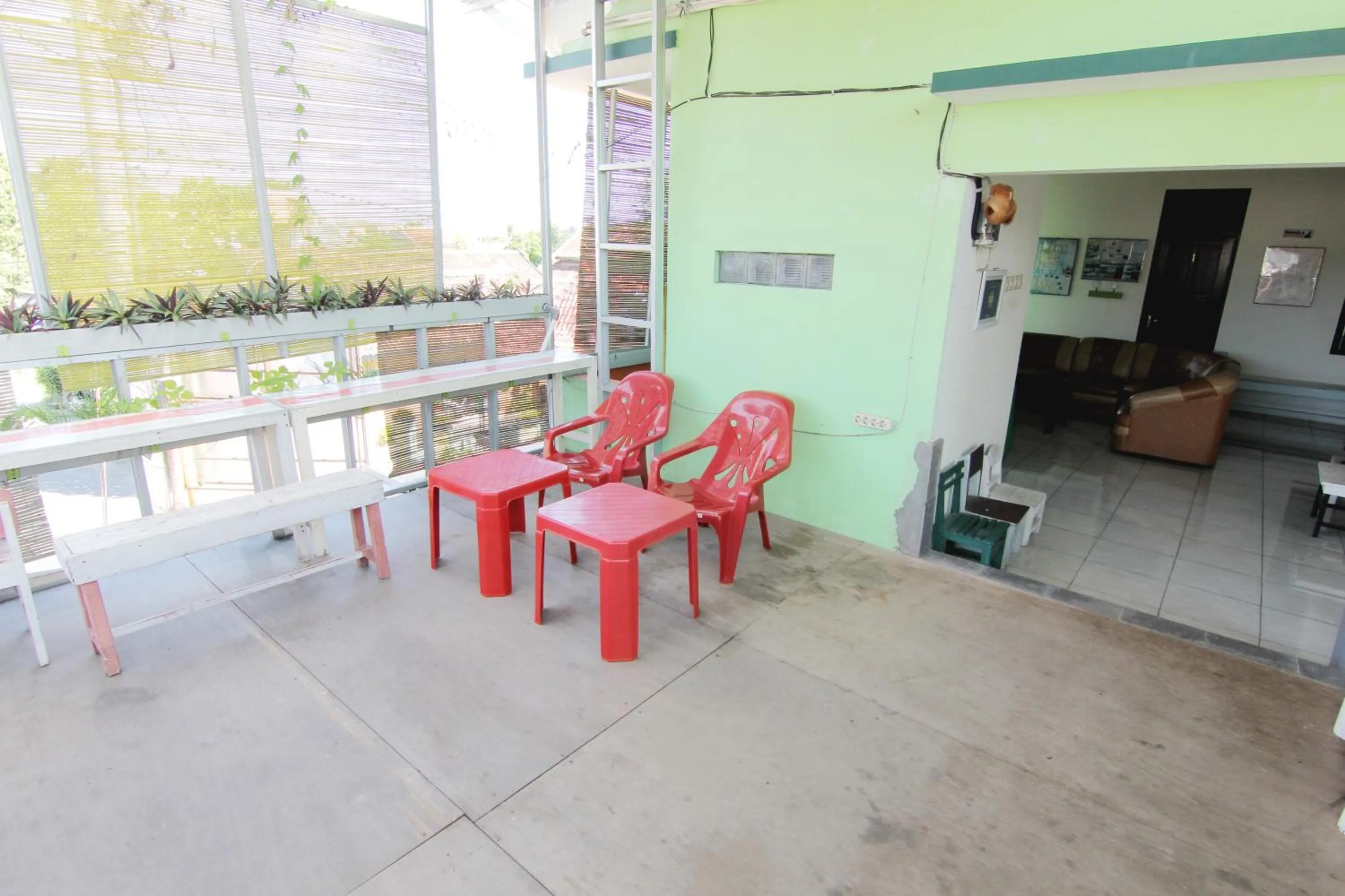 Seating area in Tiga Dua Homestay