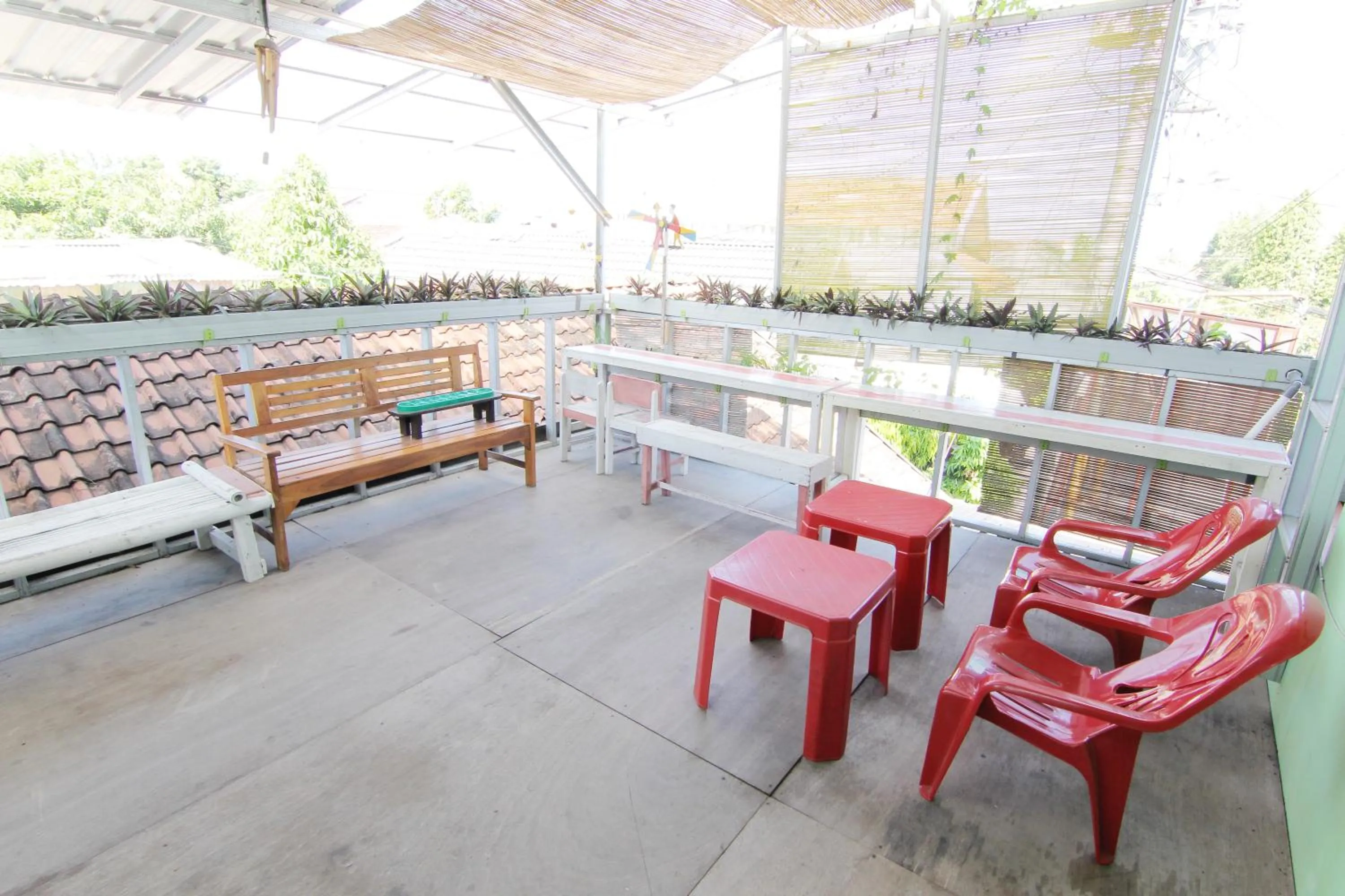 Patio in Tiga Dua Homestay