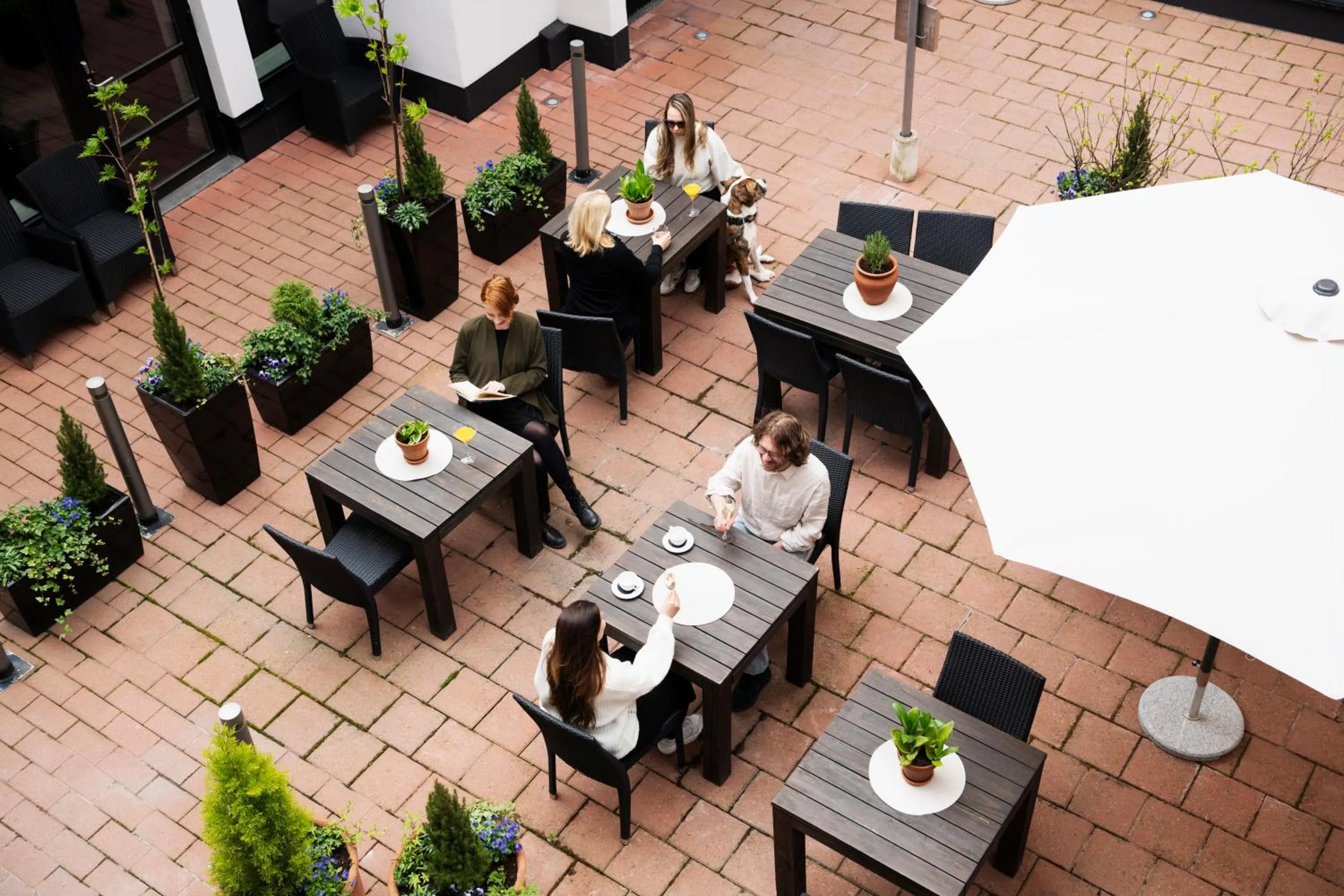 Balcony/Terrace in Hotel Fabian