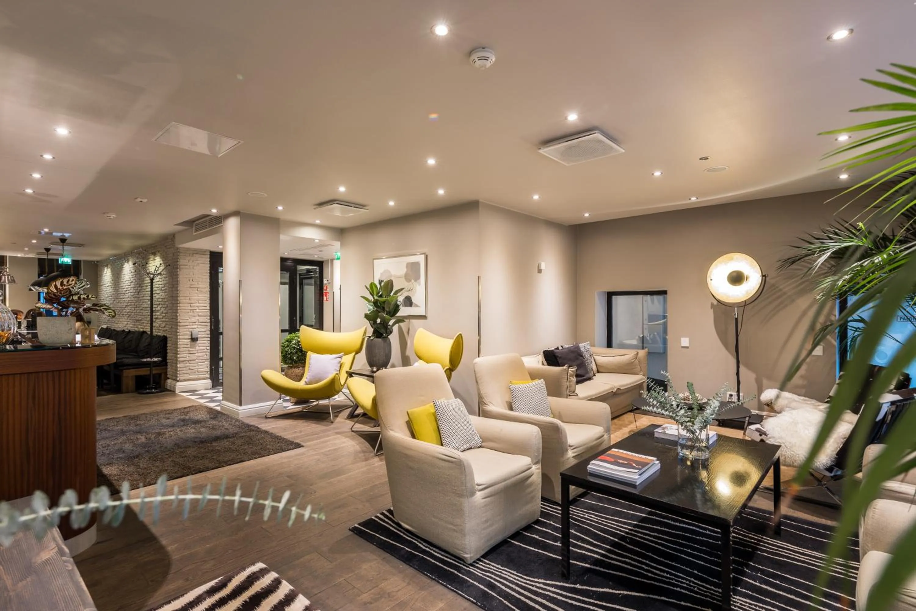 Lobby or reception in Hotel Fabian