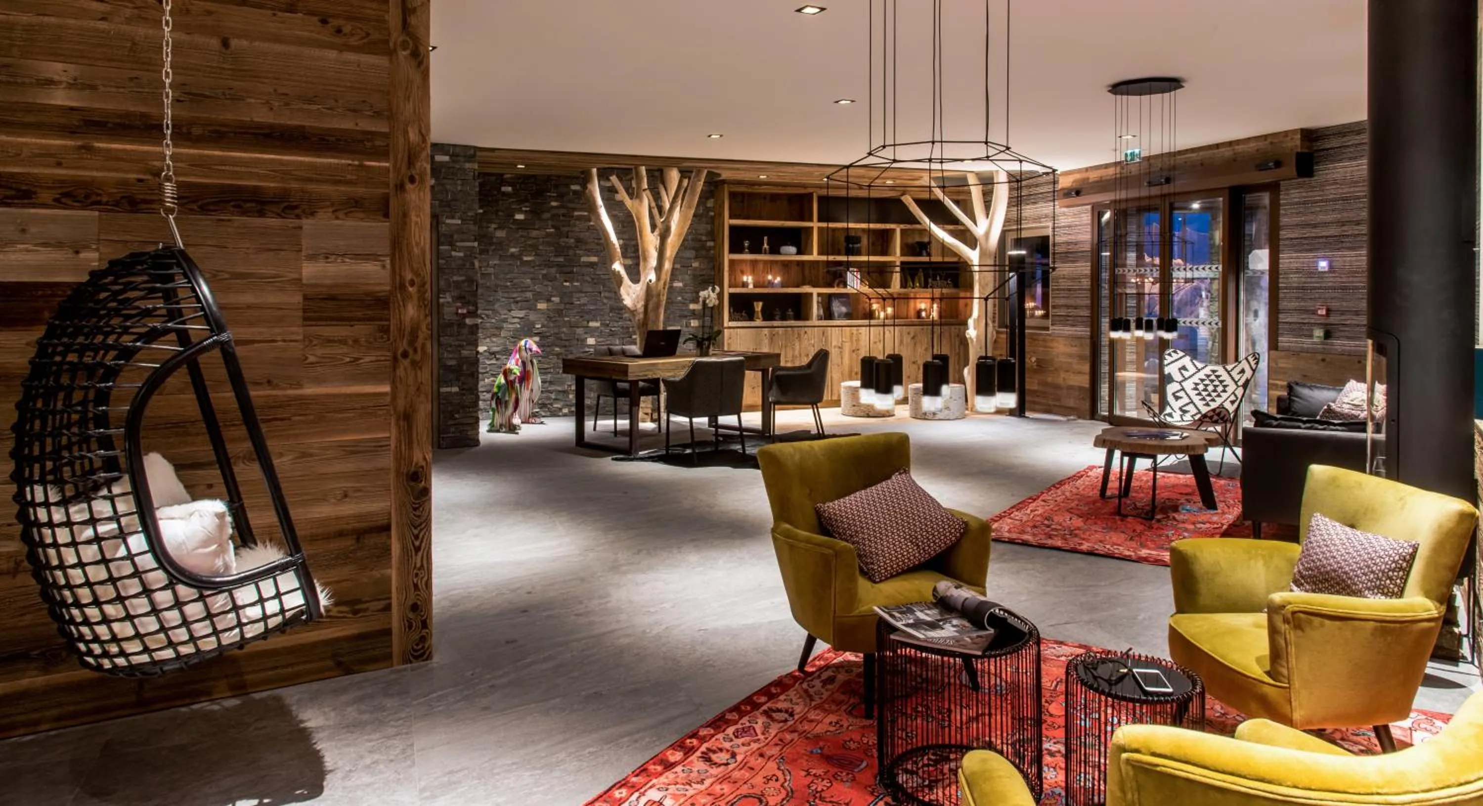 Skiing in Montana Lodge