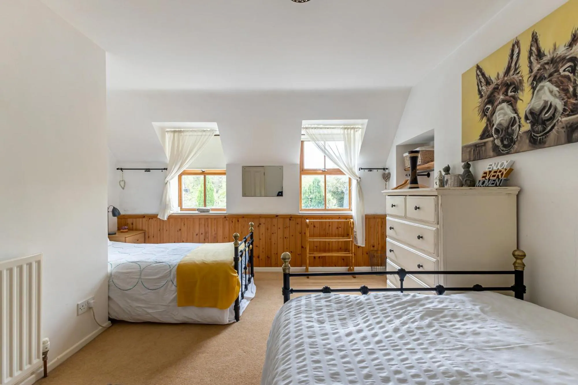 Bedroom, Bed in Priest Bridge Cottage