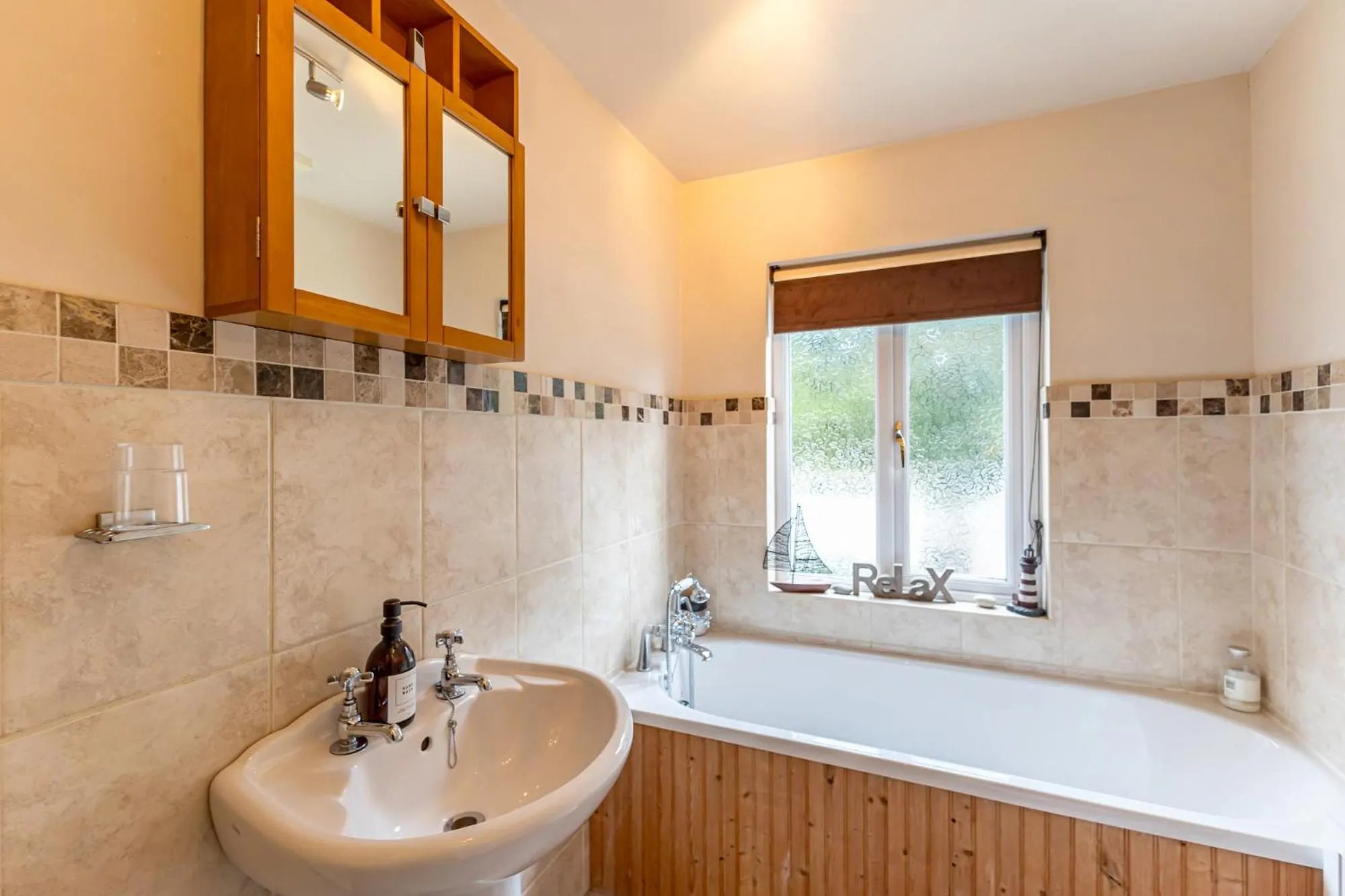 Bathroom in Priest Bridge Cottage