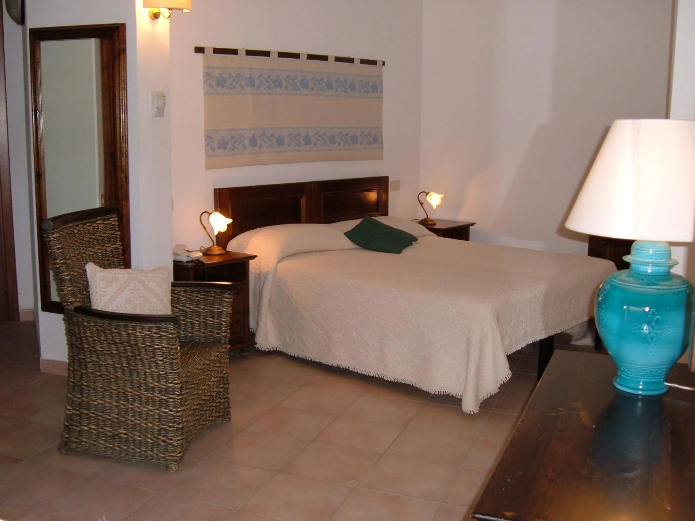 Bed in Hotel Spartivento