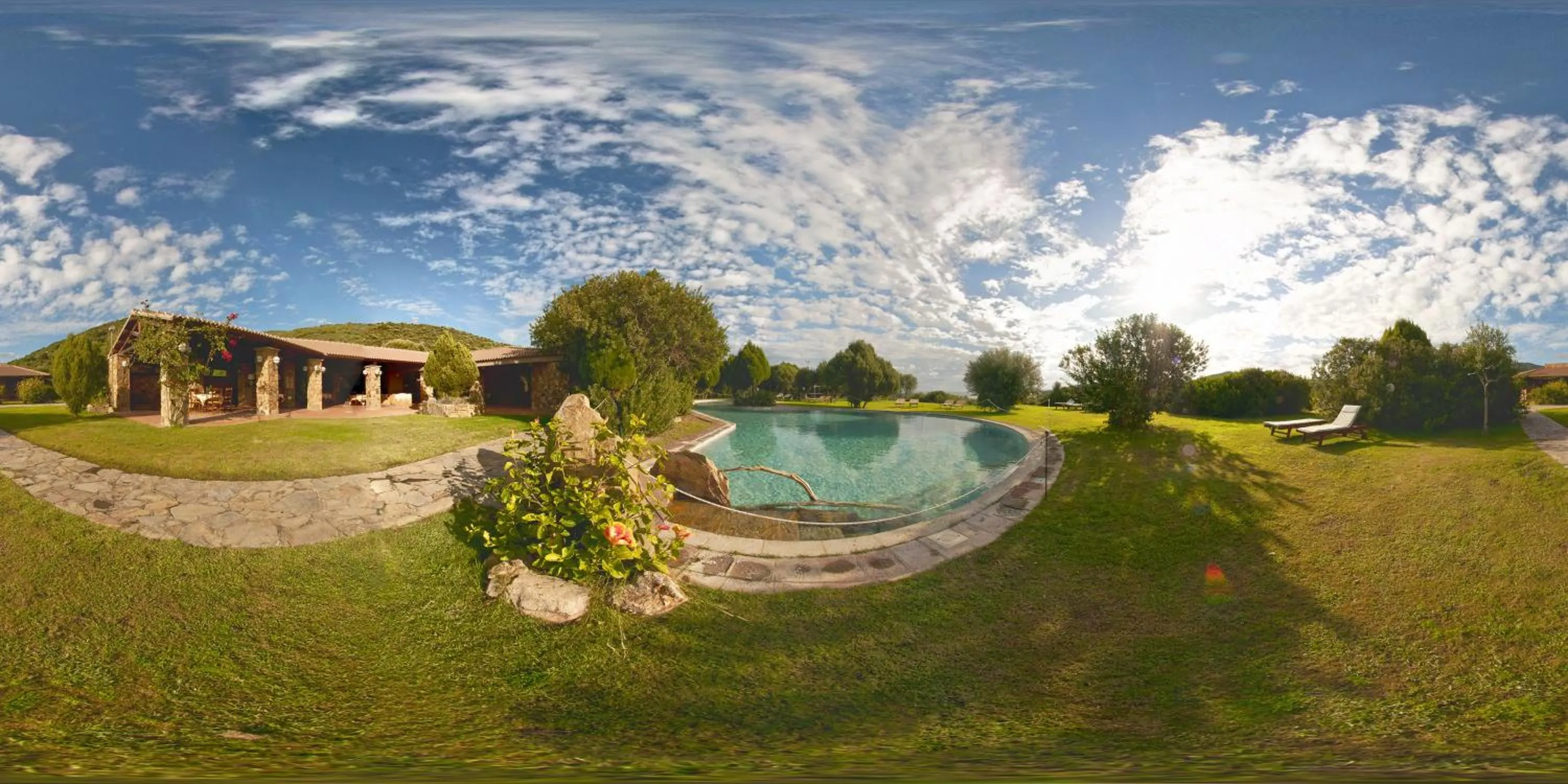 Garden in Hotel Spartivento