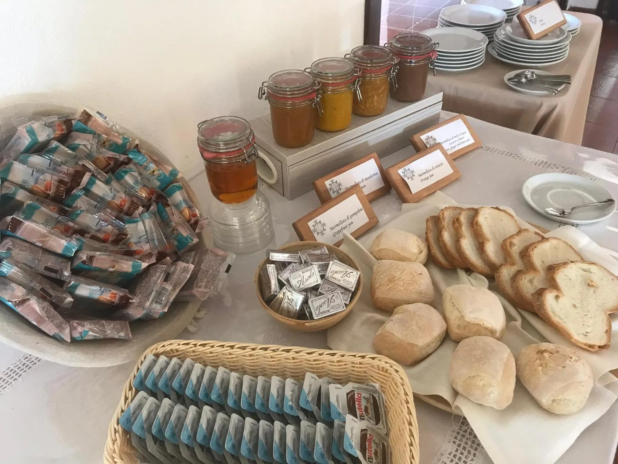 Breakfast in Hotel Spartivento