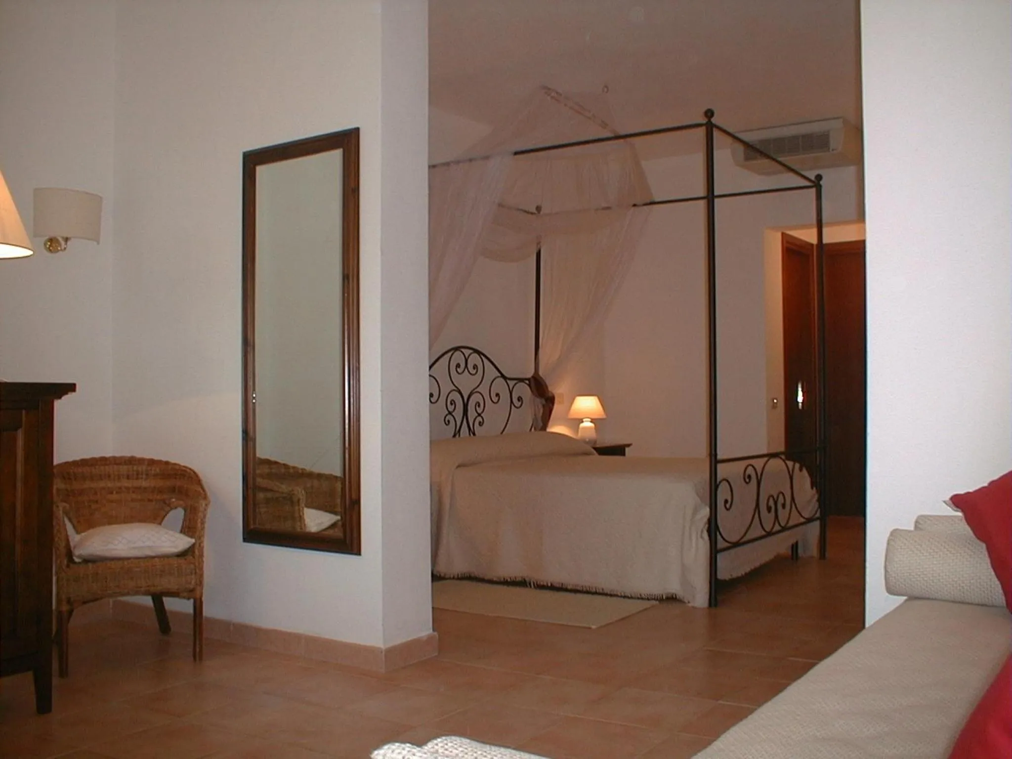 Bed in Hotel Spartivento