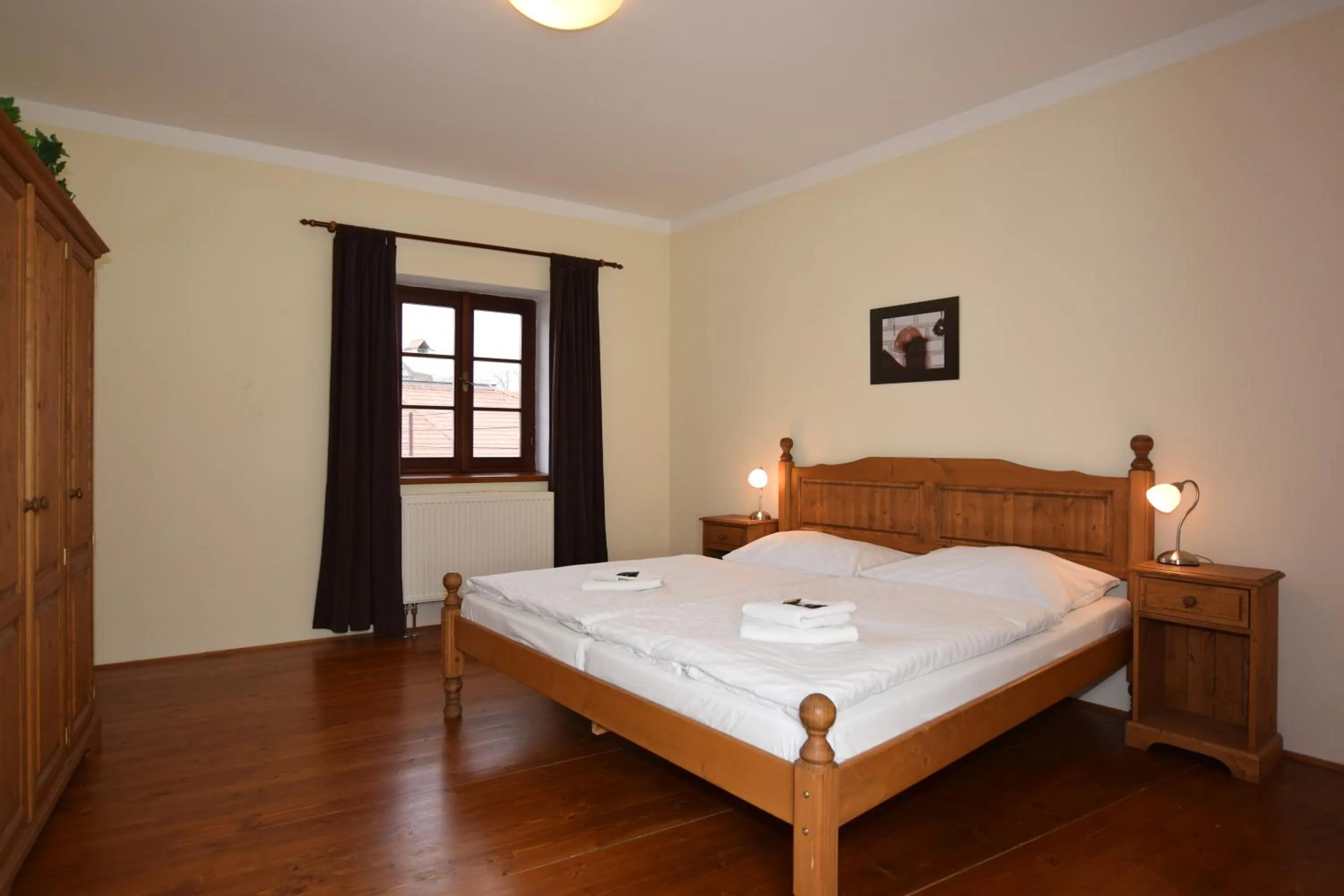 Bedroom, Bed in Pension Zámecká Apartmá - Castle Apartments