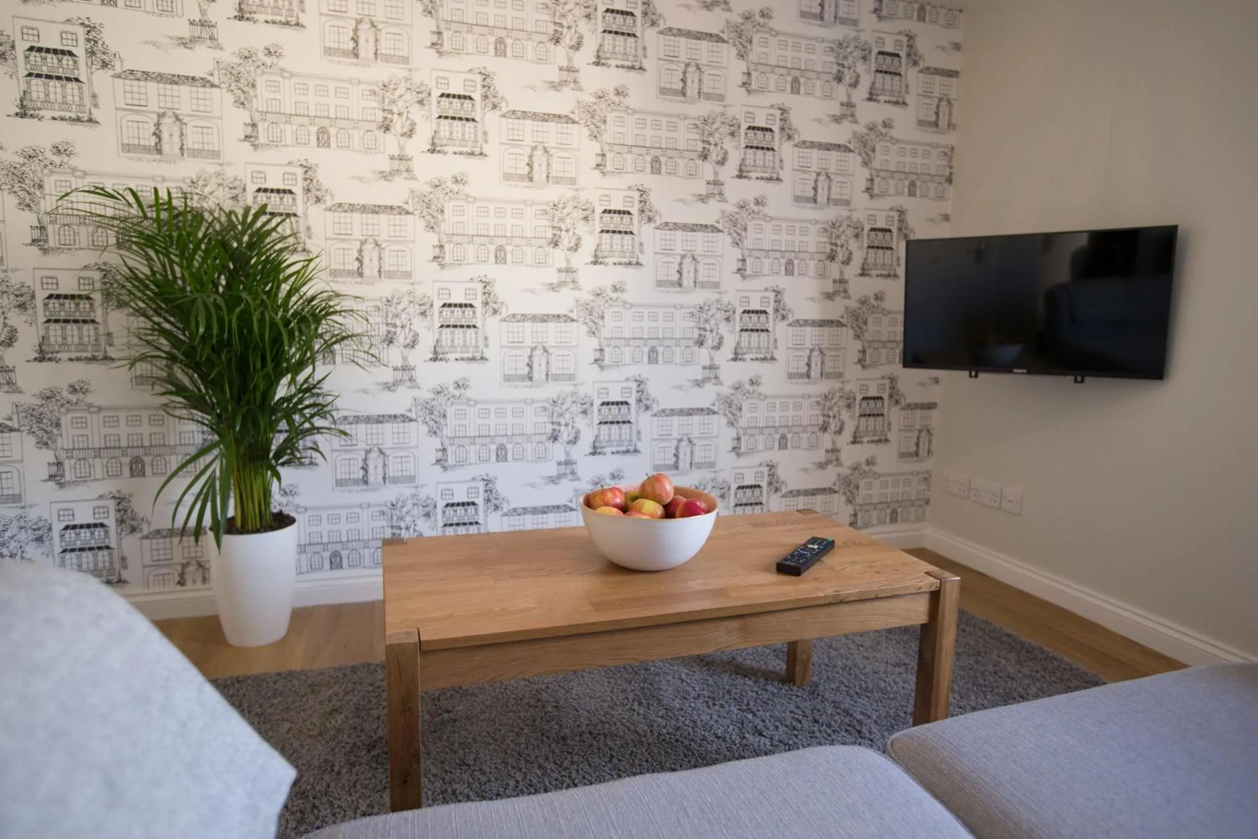 Living room in Osric Apartment