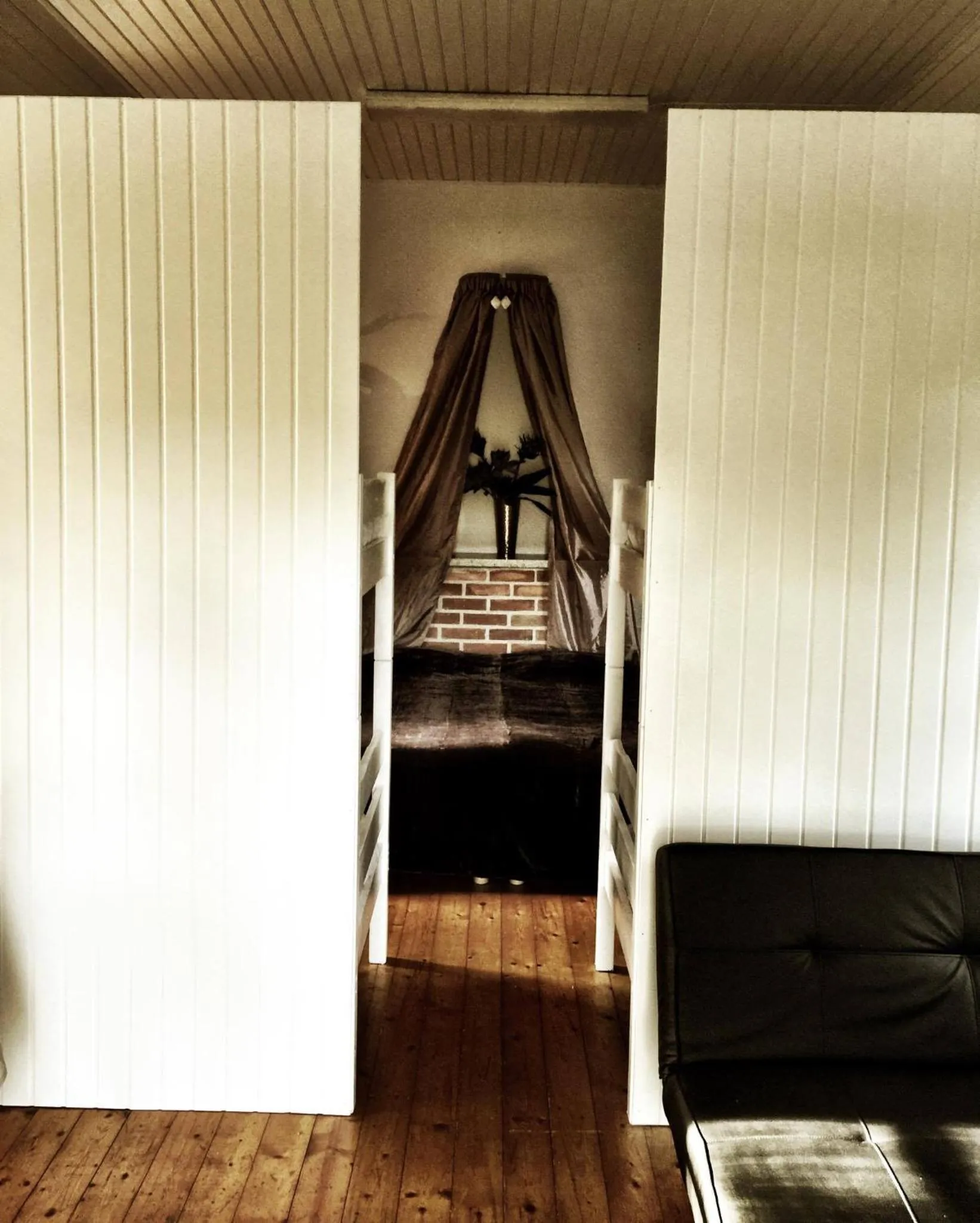 Living room in STF Hostel Lärbro/Grannen