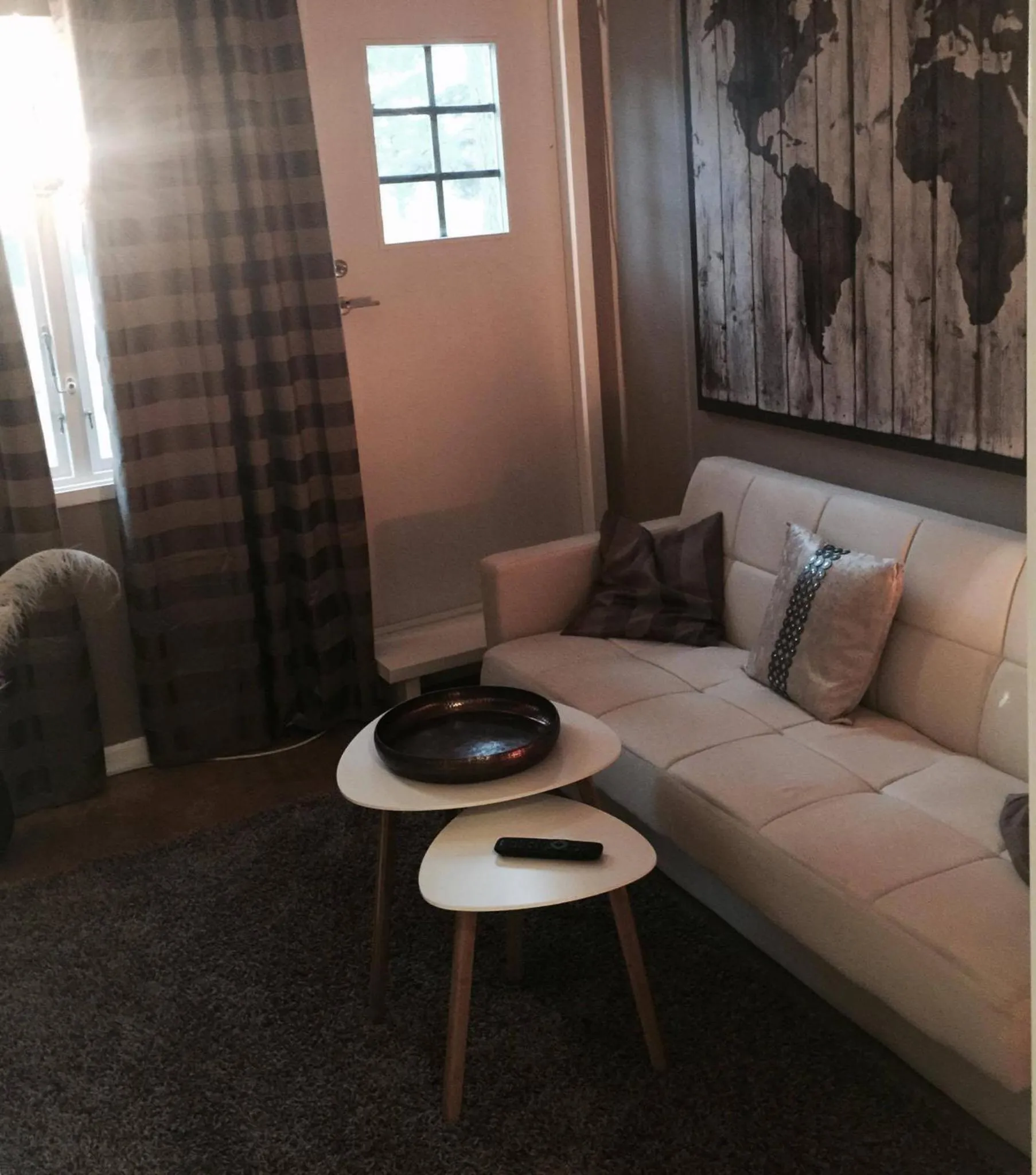 Living room in STF Hostel Lärbro/Grannen