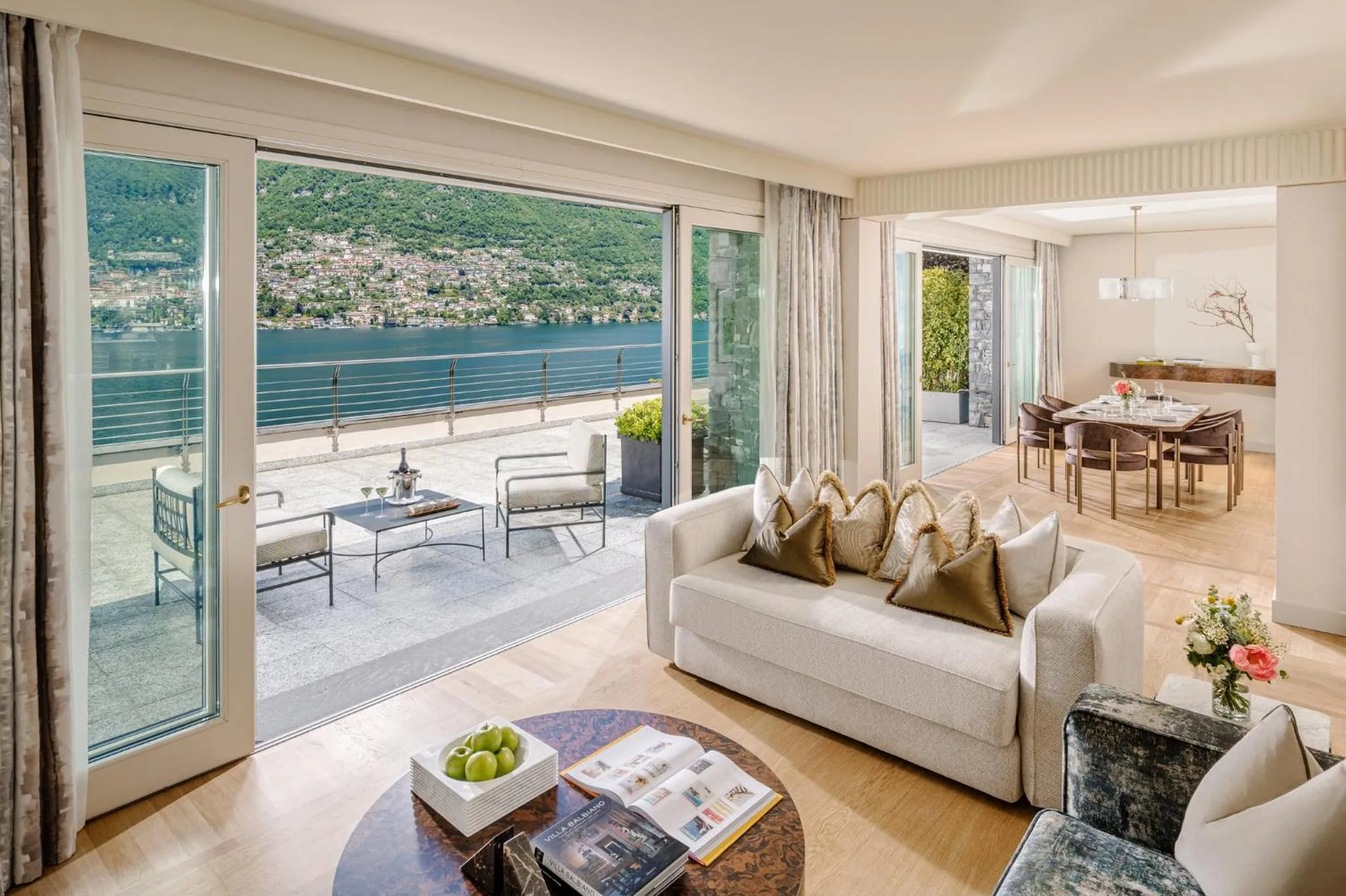 Lake view in Mandarin Oriental, Lago di Como