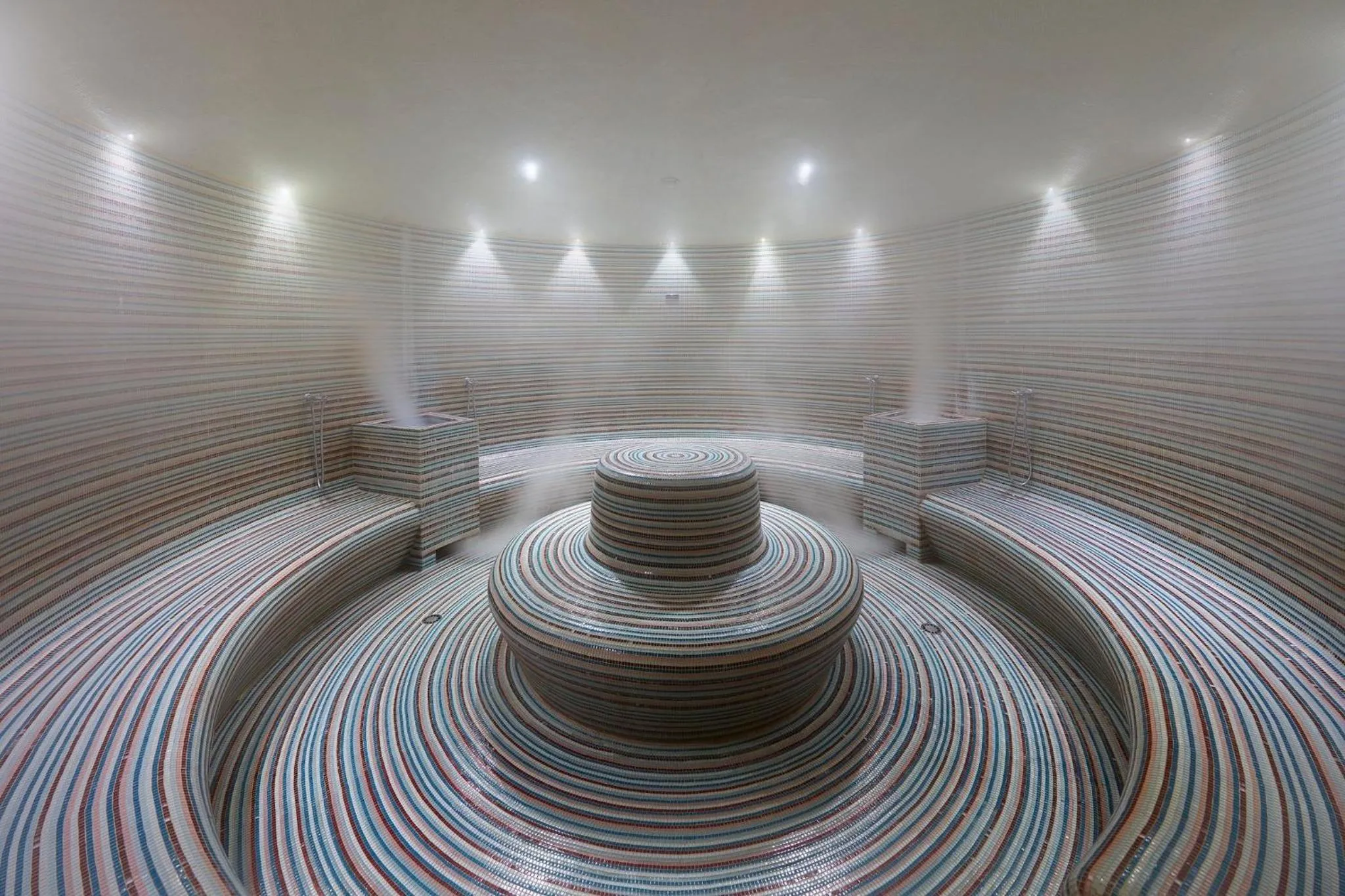 Steam room in Mandarin Oriental, Lago di Como