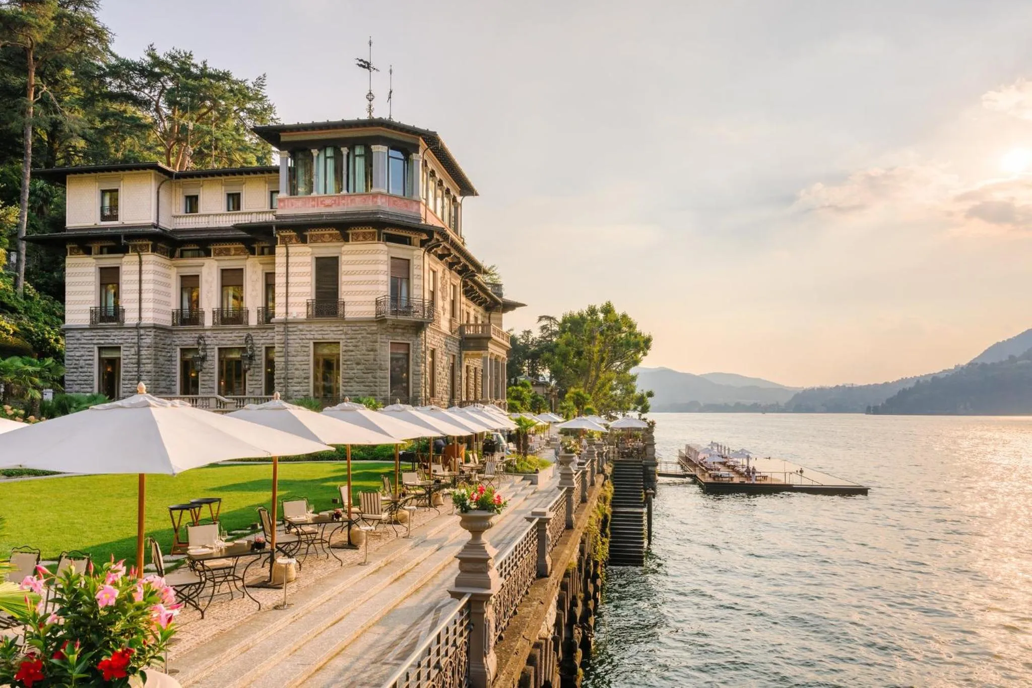 Lake view in Mandarin Oriental, Lago di Como