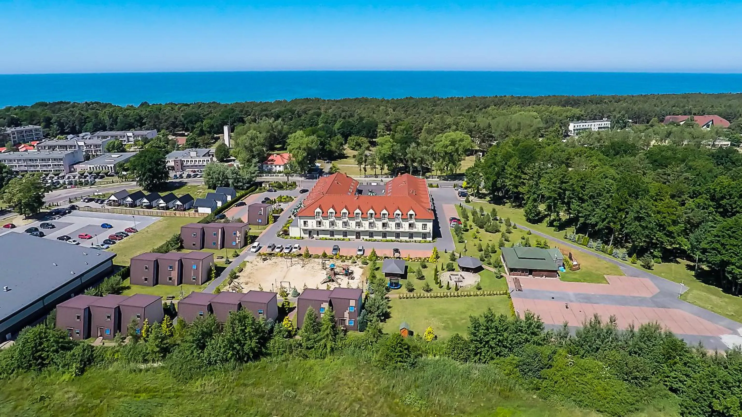 Bird's eye view in Hotel Delfin Spa&Wellness