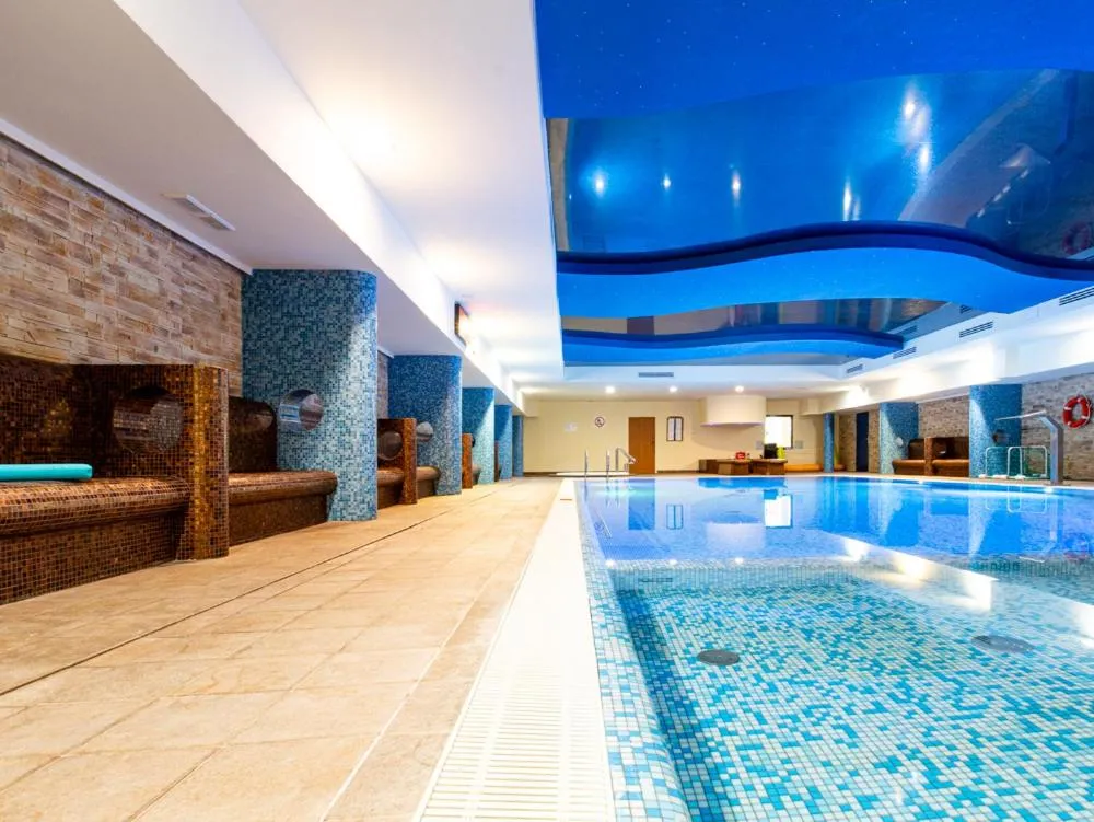 Swimming pool in Hotel Delfin Spa&Wellness