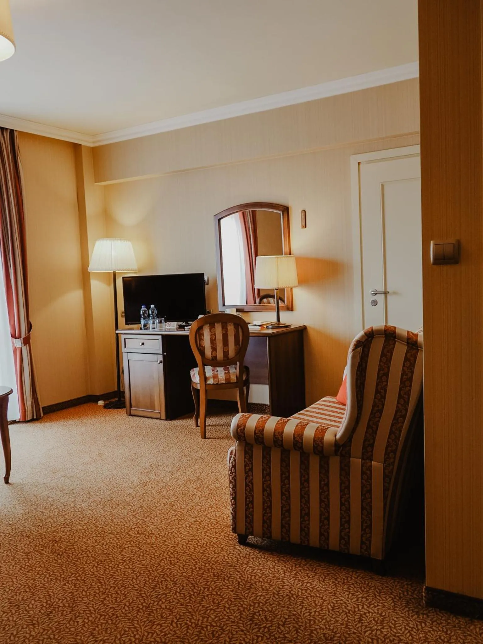 Communal lounge/ TV room in Hotel Delfin Spa&Wellness