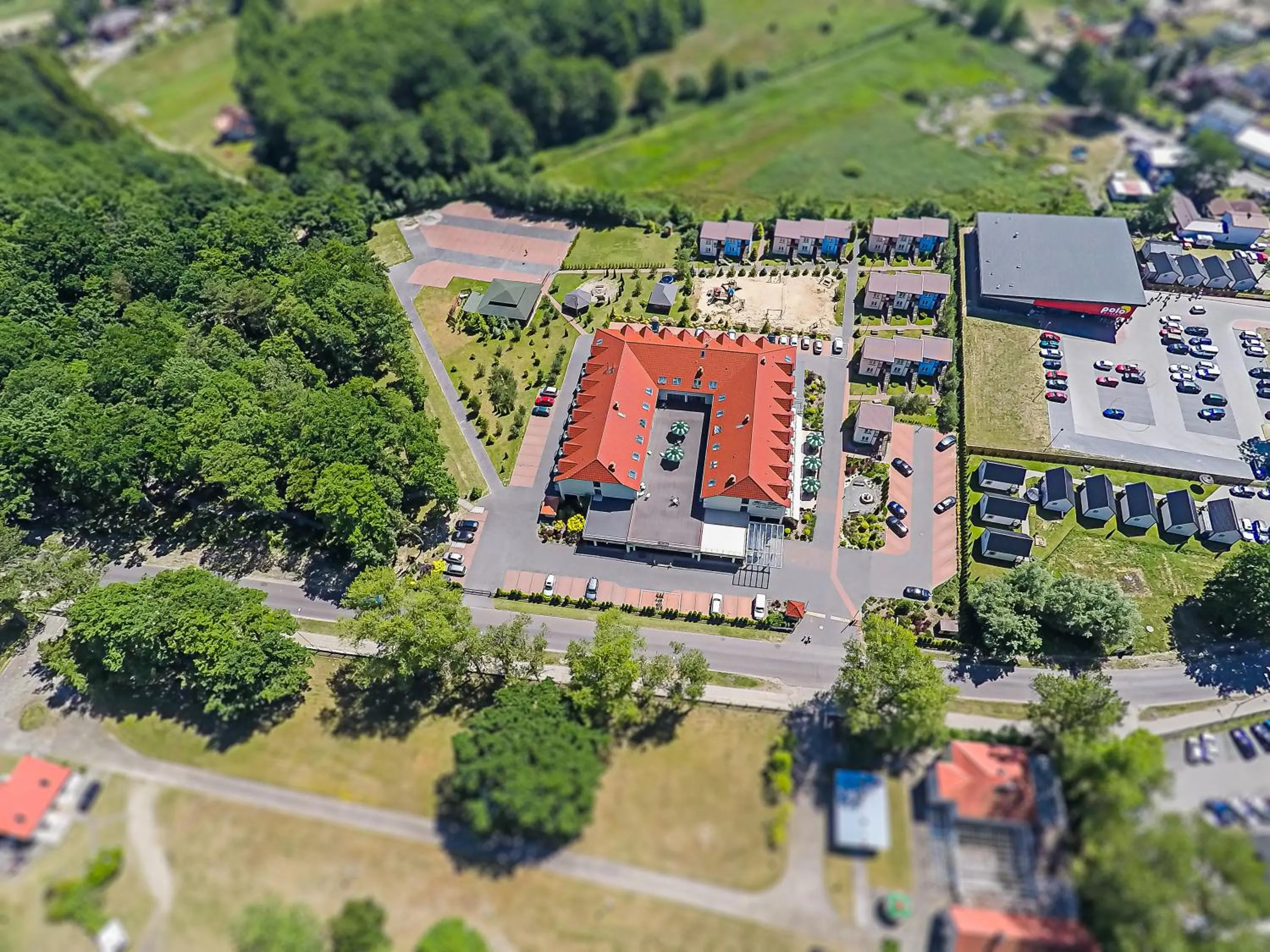 Bird's eye view in Hotel Delfin Spa&Wellness