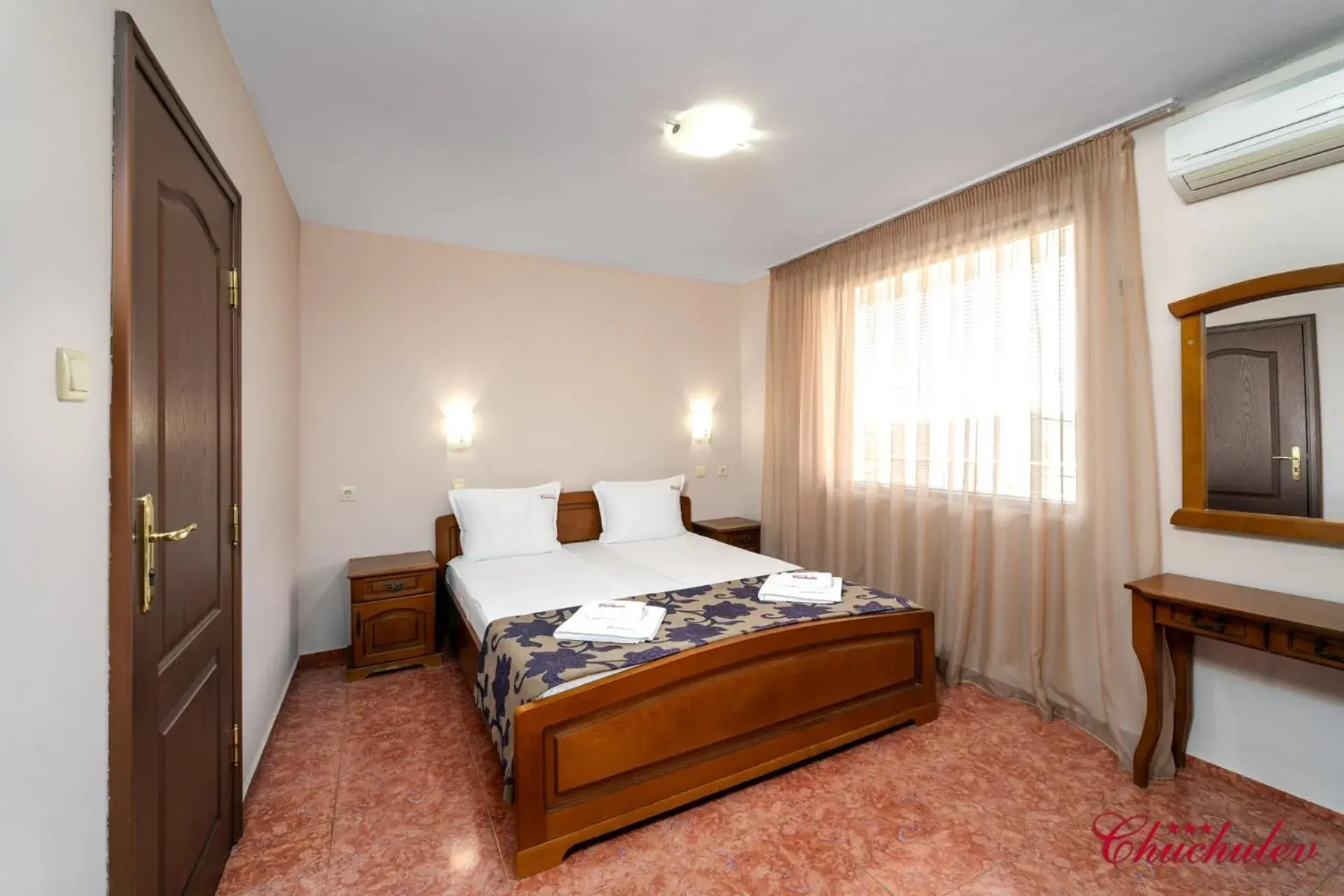 Bed in Hotel Chuchulev Bed in Hotel Chuchulev