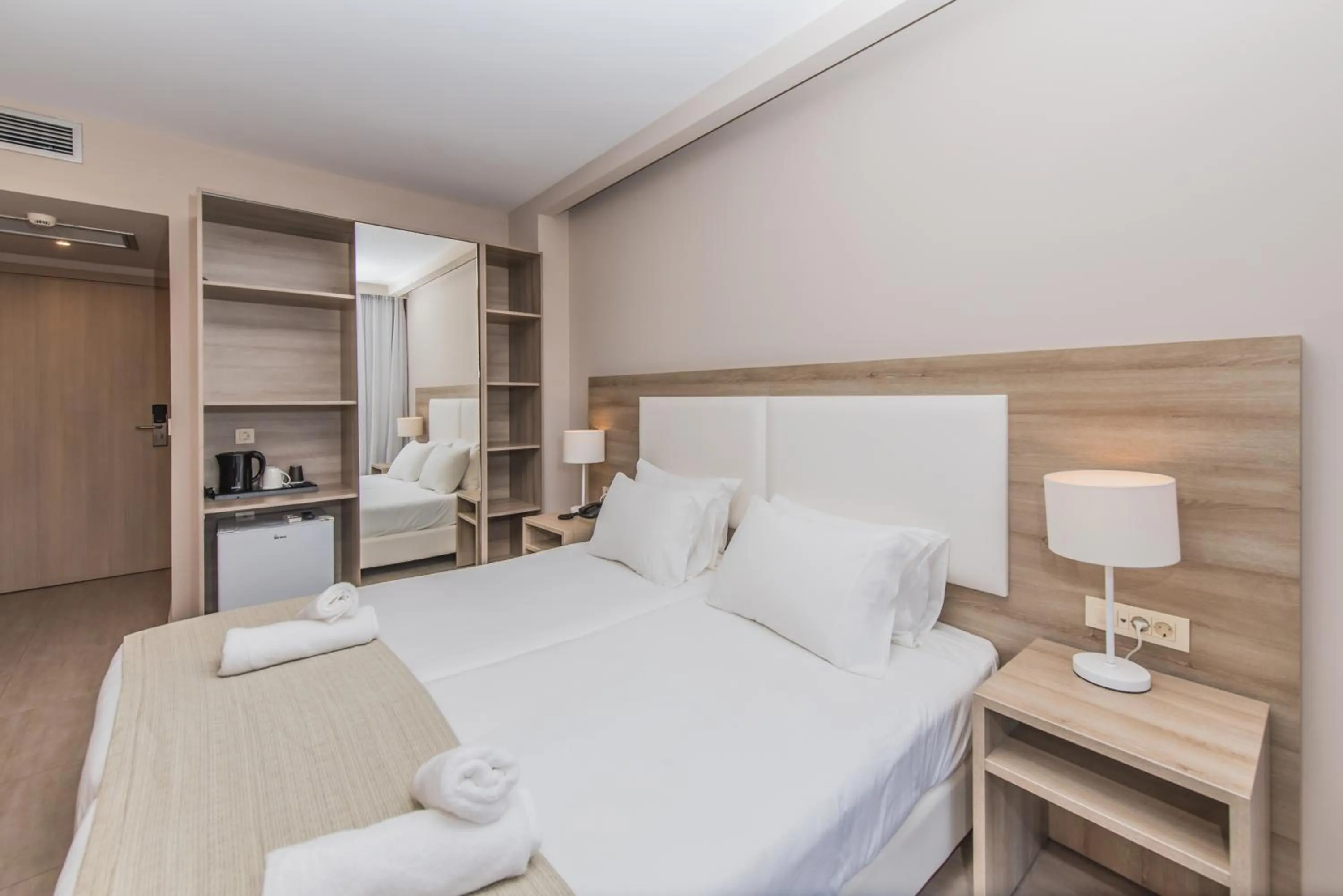 Photo of the whole room, Bed in Porto Planos Beach Hotel