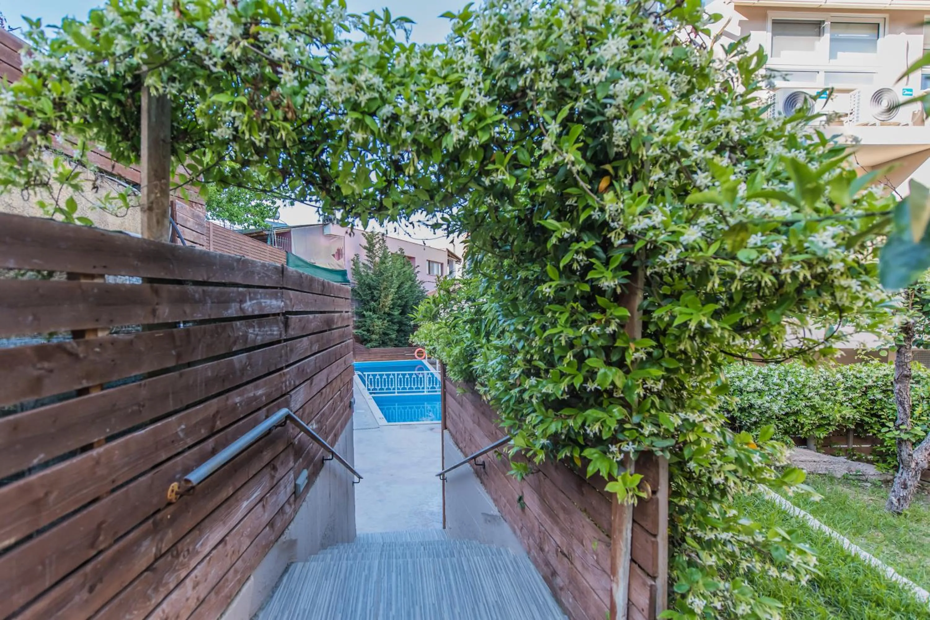 Garden in Porto Planos Beach Hotel