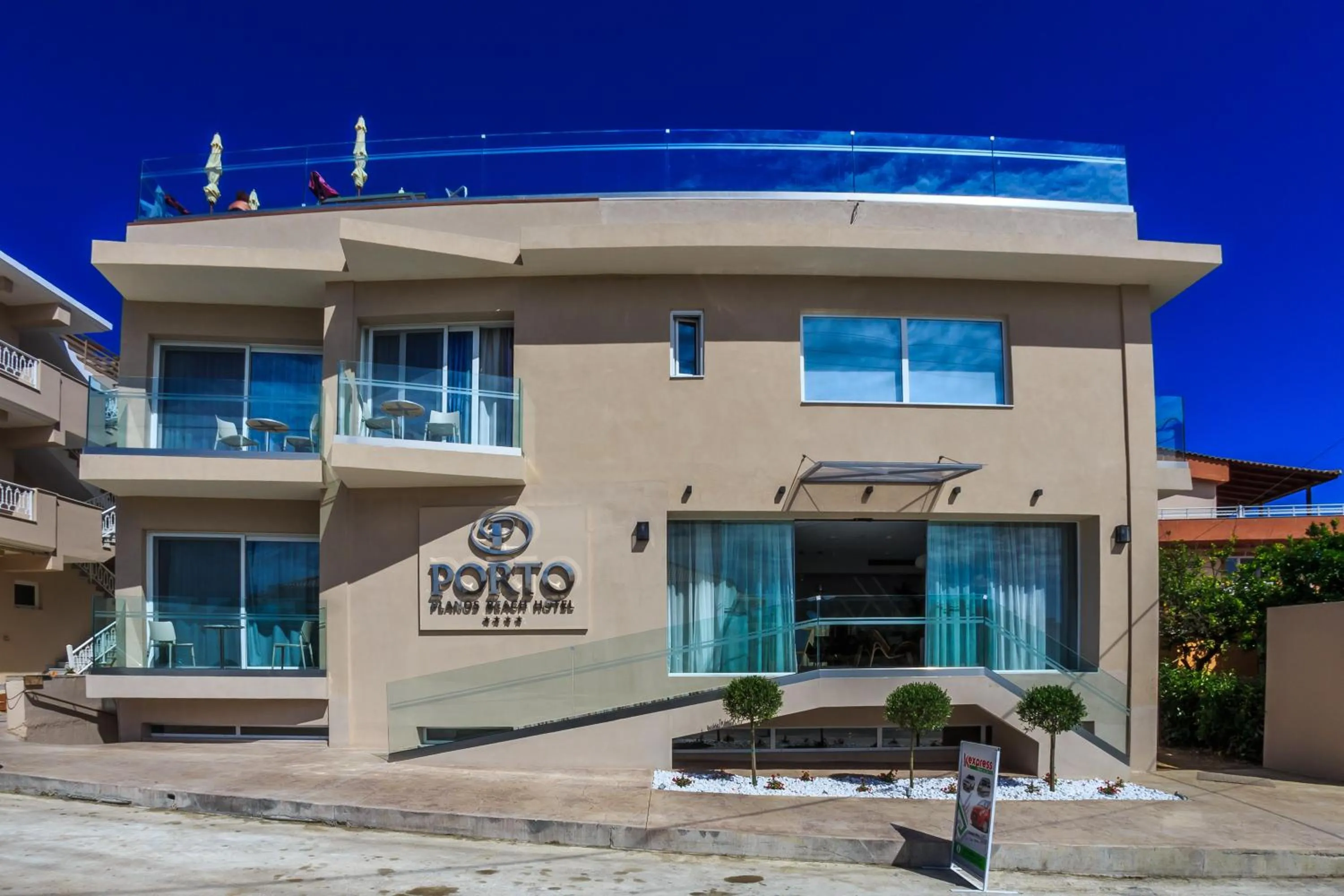 Property building in Porto Planos Beach Hotel