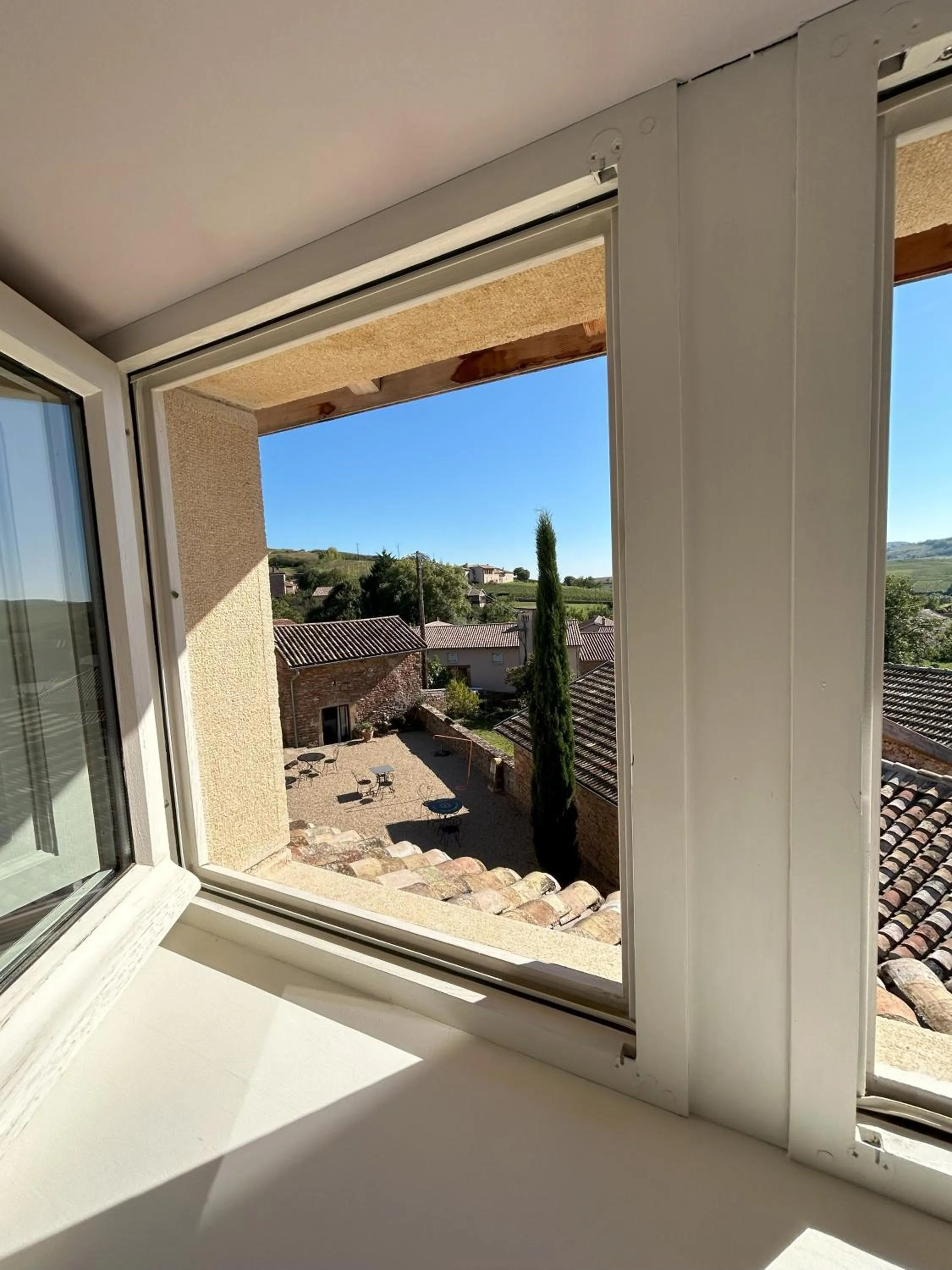 View (from property/room) in Chambres d'hôtes Vers la Croix