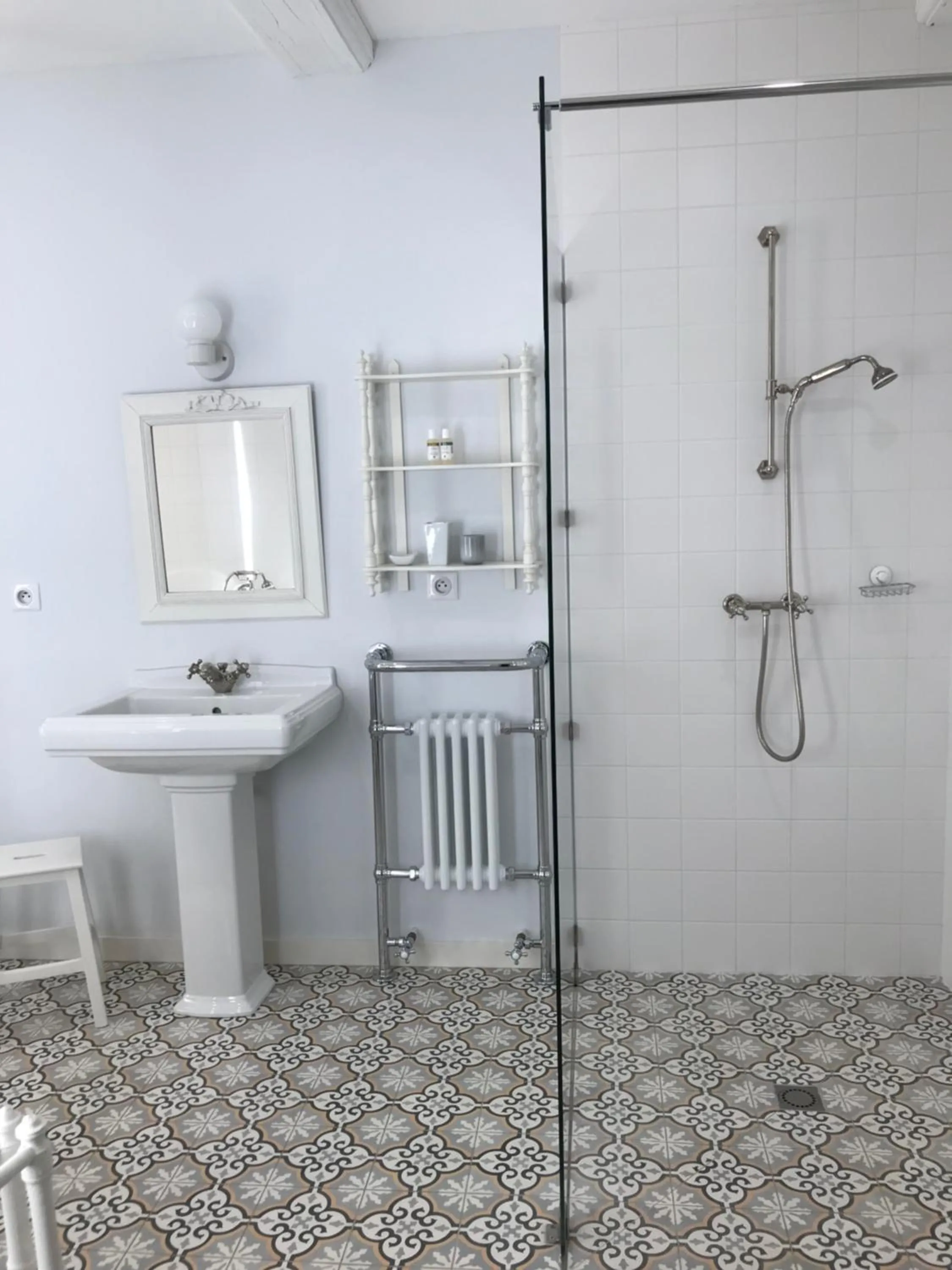 Bathroom in Chambres d'hôtes Vers la Croix