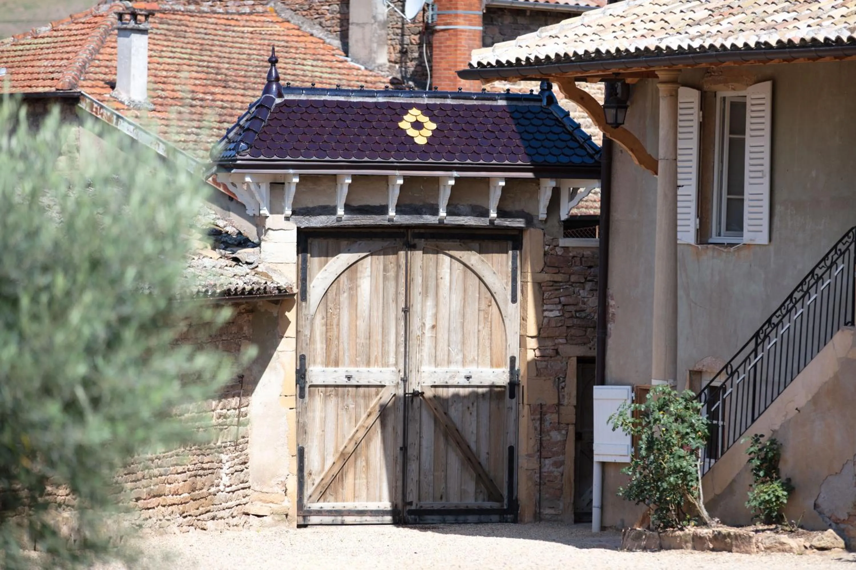 Facade/entrance in Chambres d'hôtes Vers la Croix