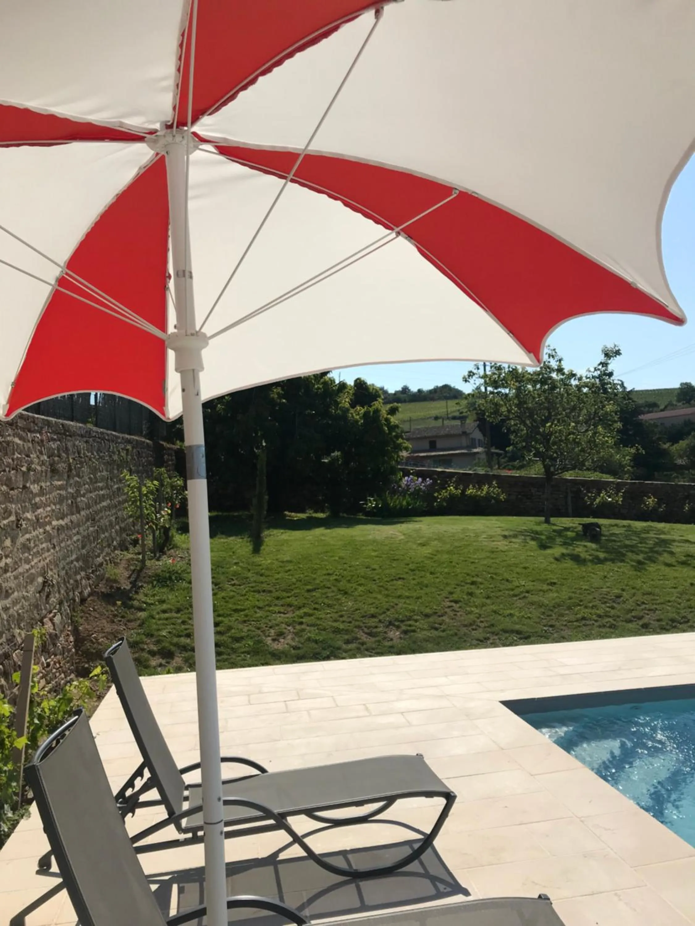 Swimming pool in Chambres d'hôtes Vers la Croix