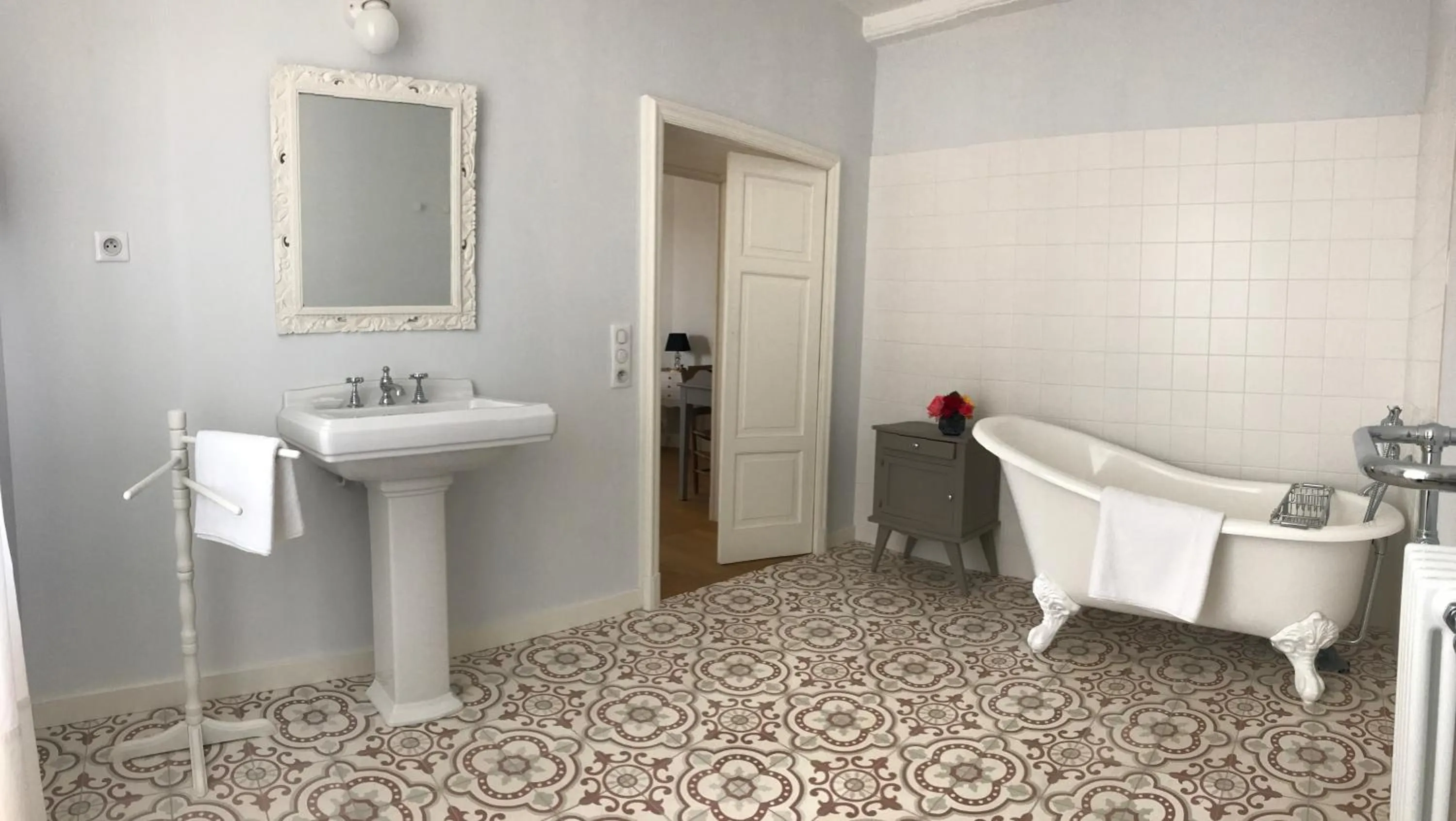 Bathroom in Chambres d'hôtes Vers la Croix