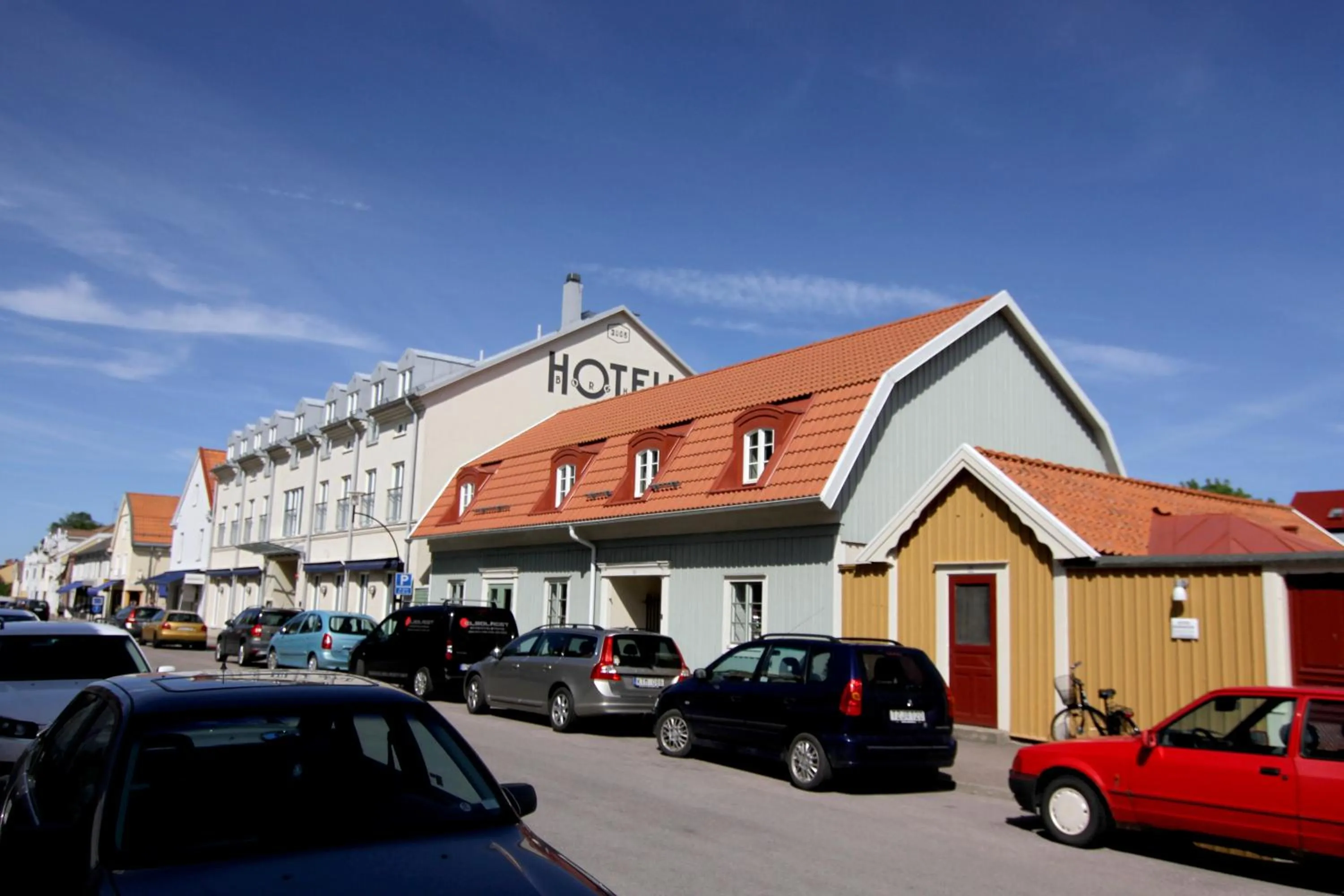 Facade/entrance in Hotell Borgholm