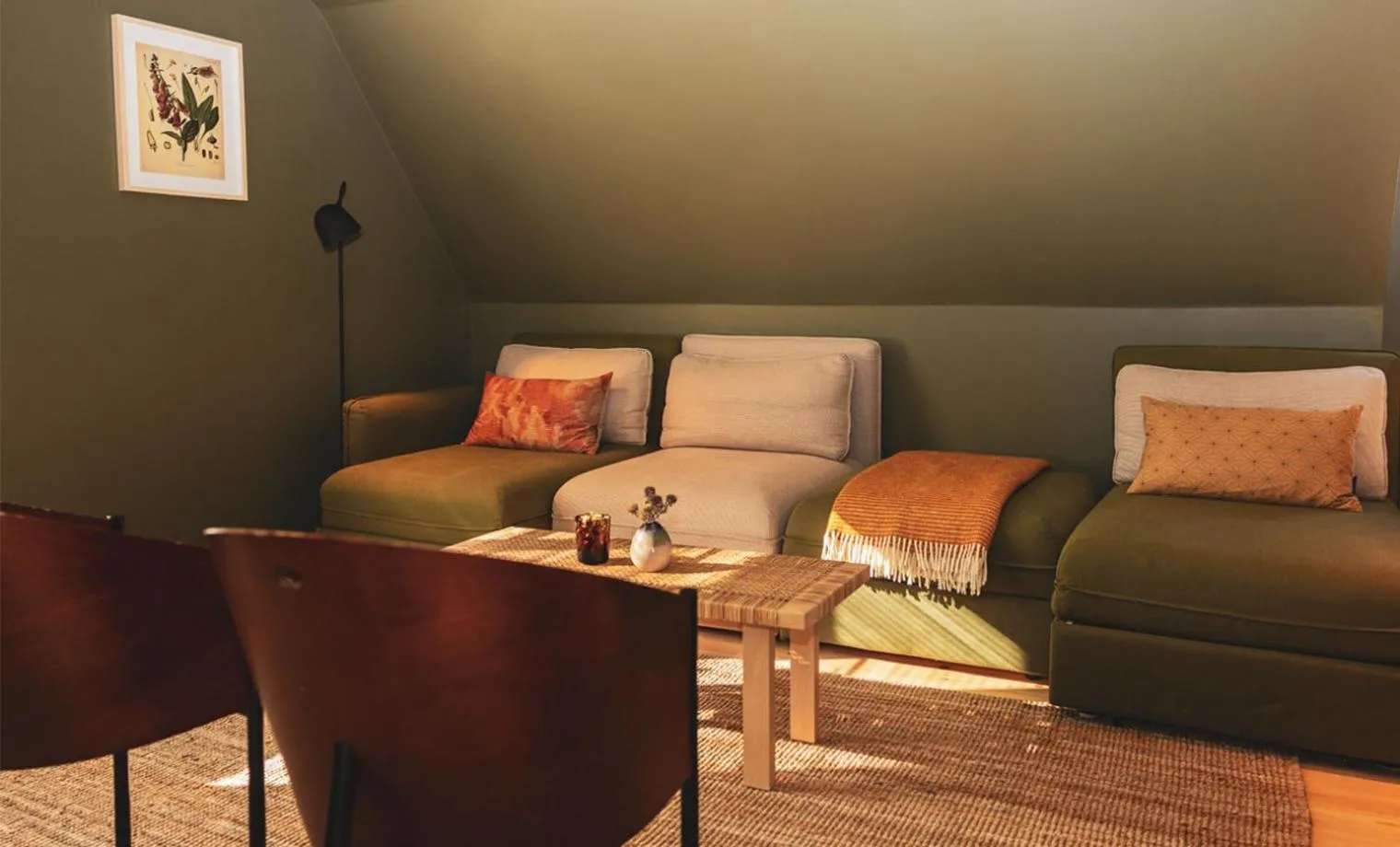 Living room in Hotell Borgholm