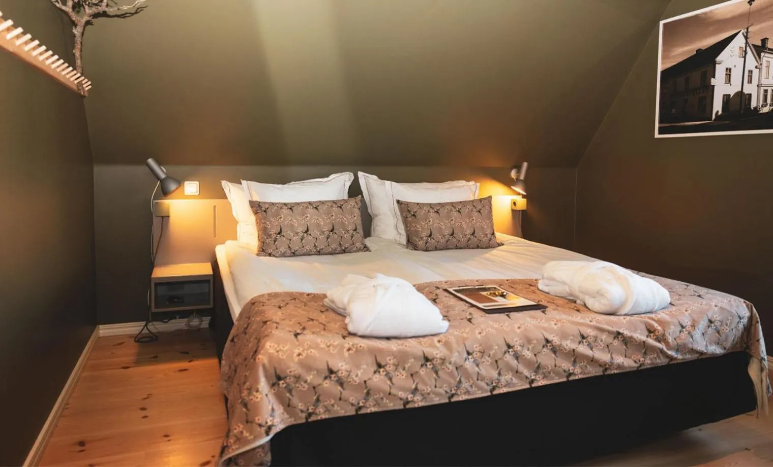 Bed in Hotell Borgholm