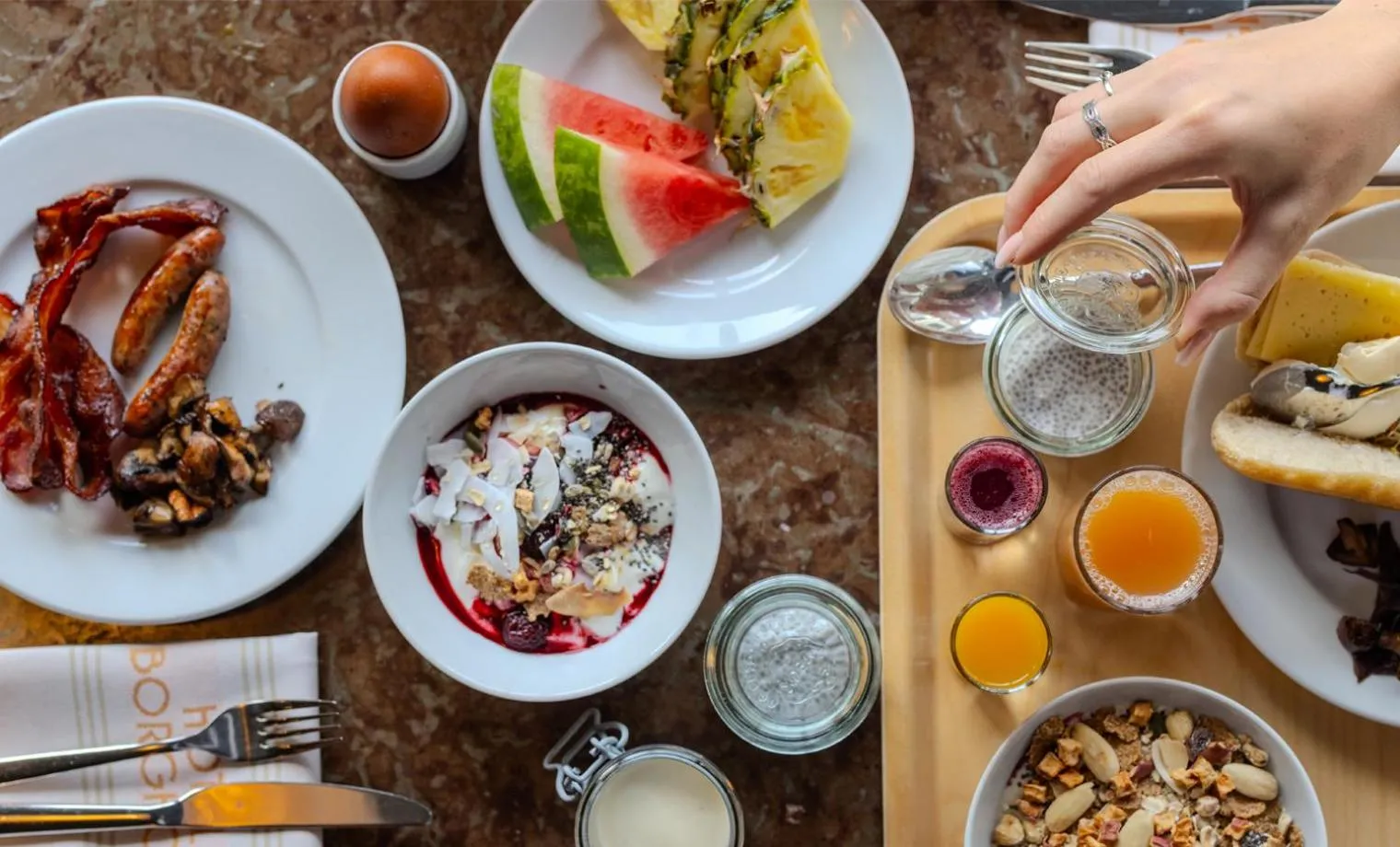 Breakfast in Hotell Borgholm
