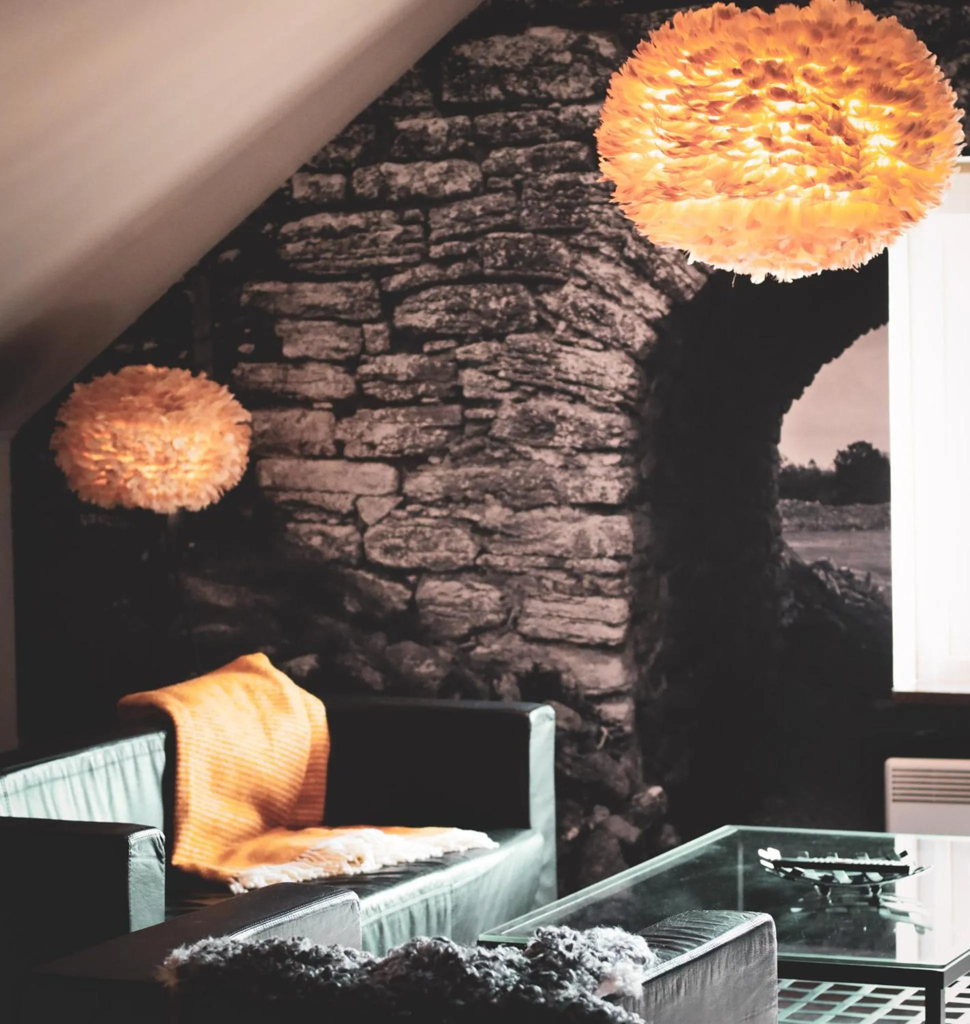 Living room in Hotell Borgholm