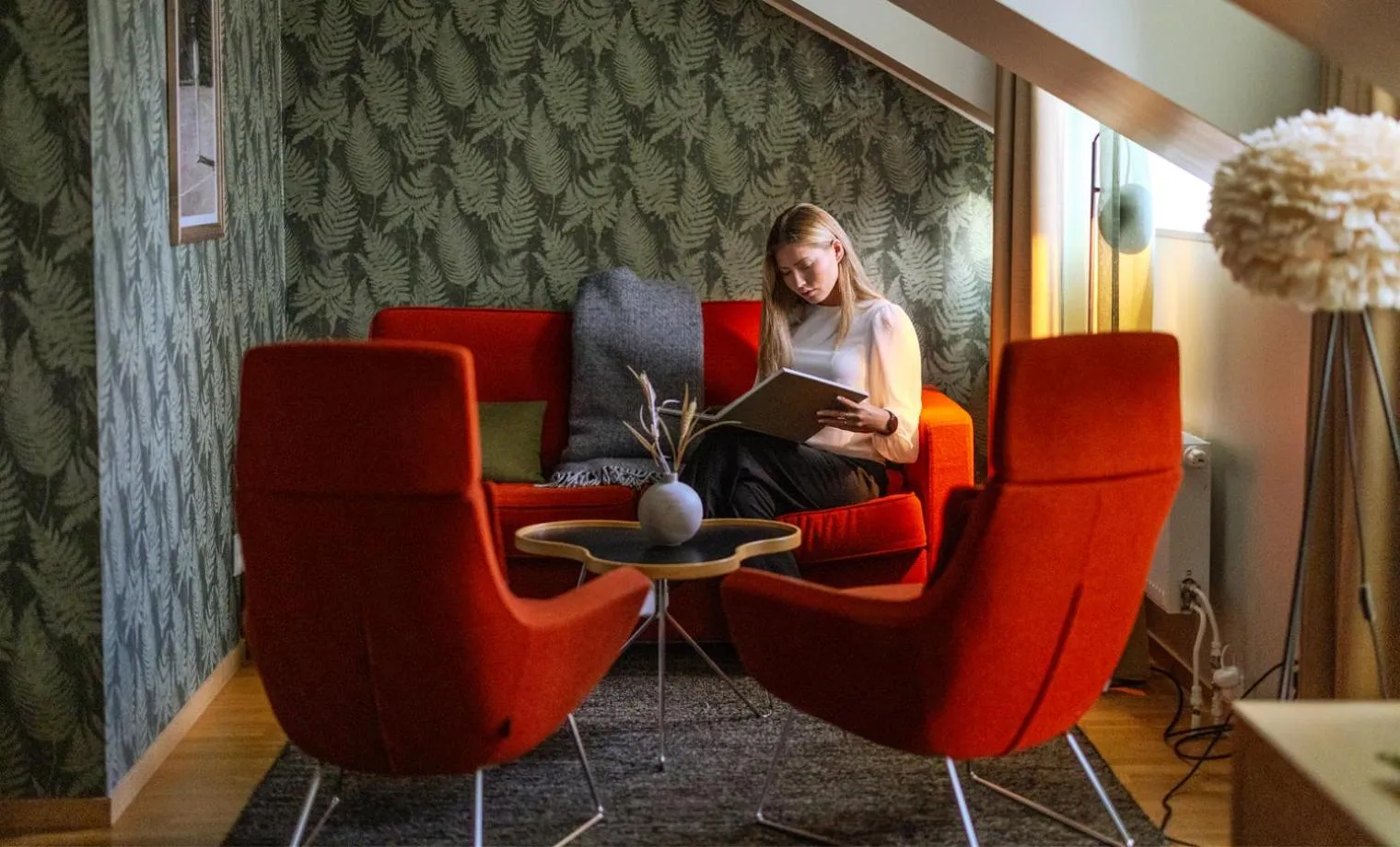 Library in Hotell Borgholm