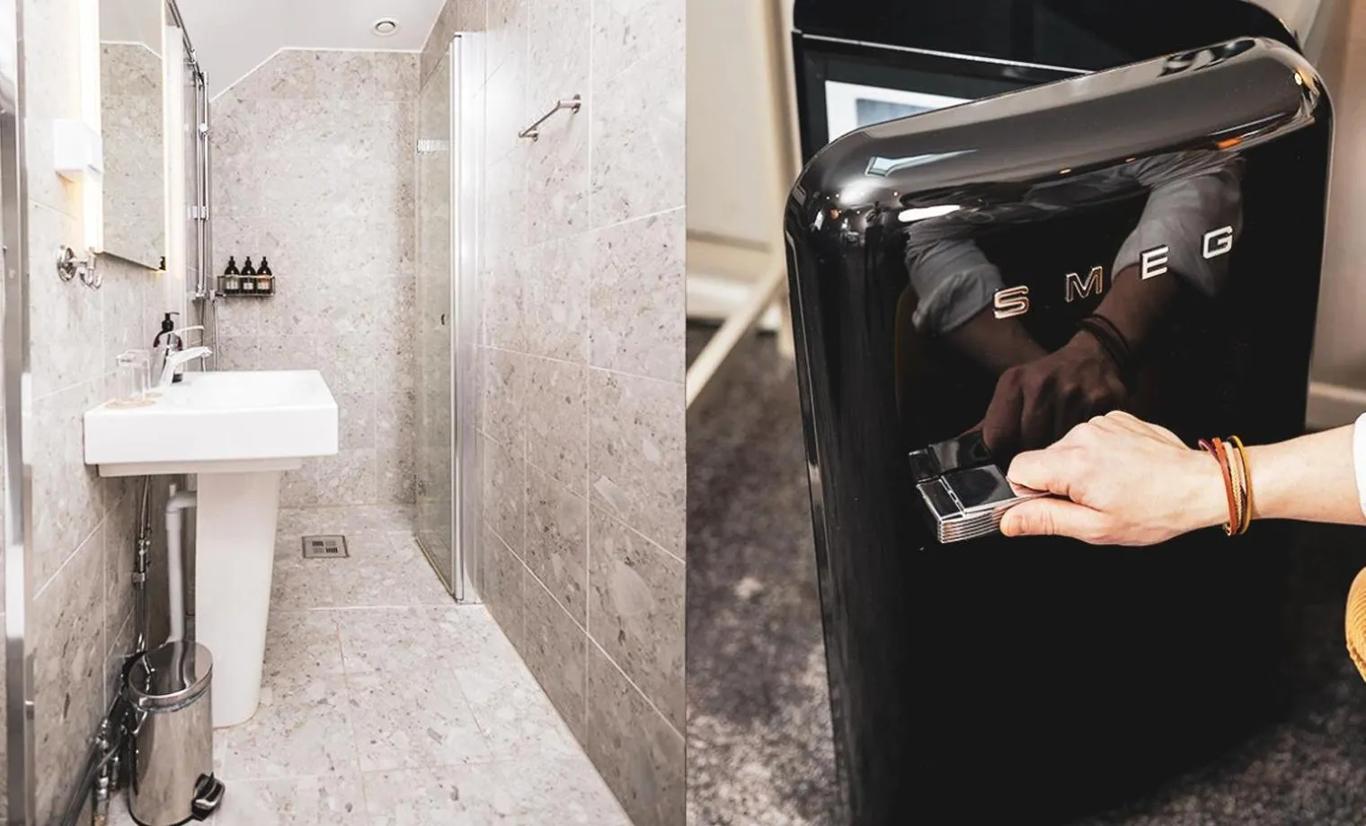 Shower in Hotell Borgholm