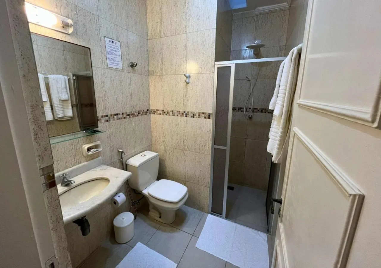 Shower in Hotel Casa Branca