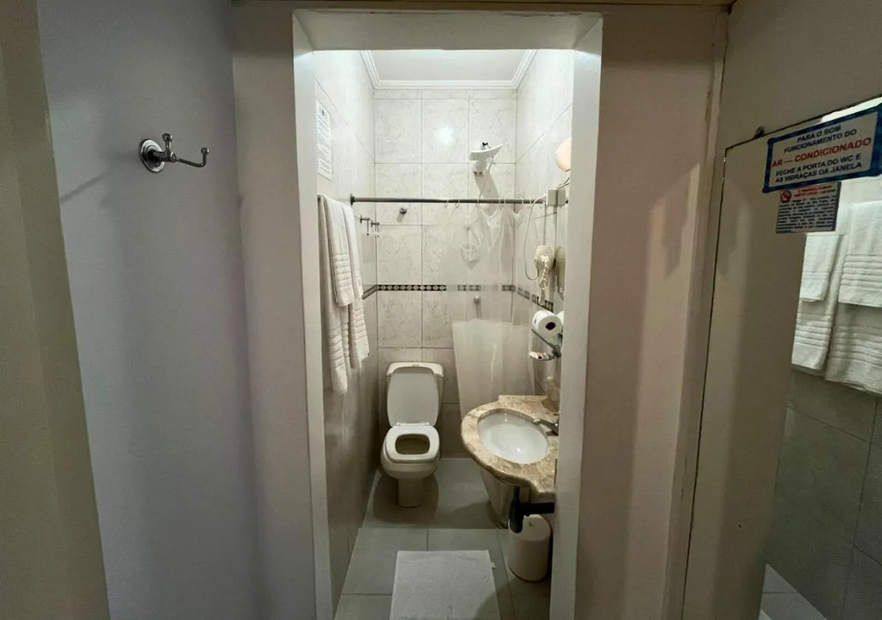 Shower in Hotel Casa Branca