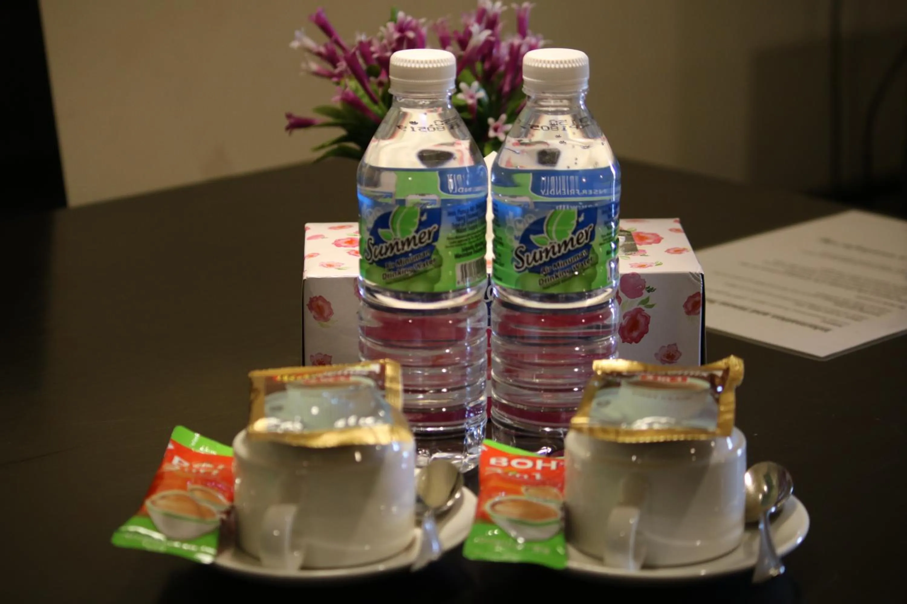 Non alcoholic drinks in Raintree Resort Suites