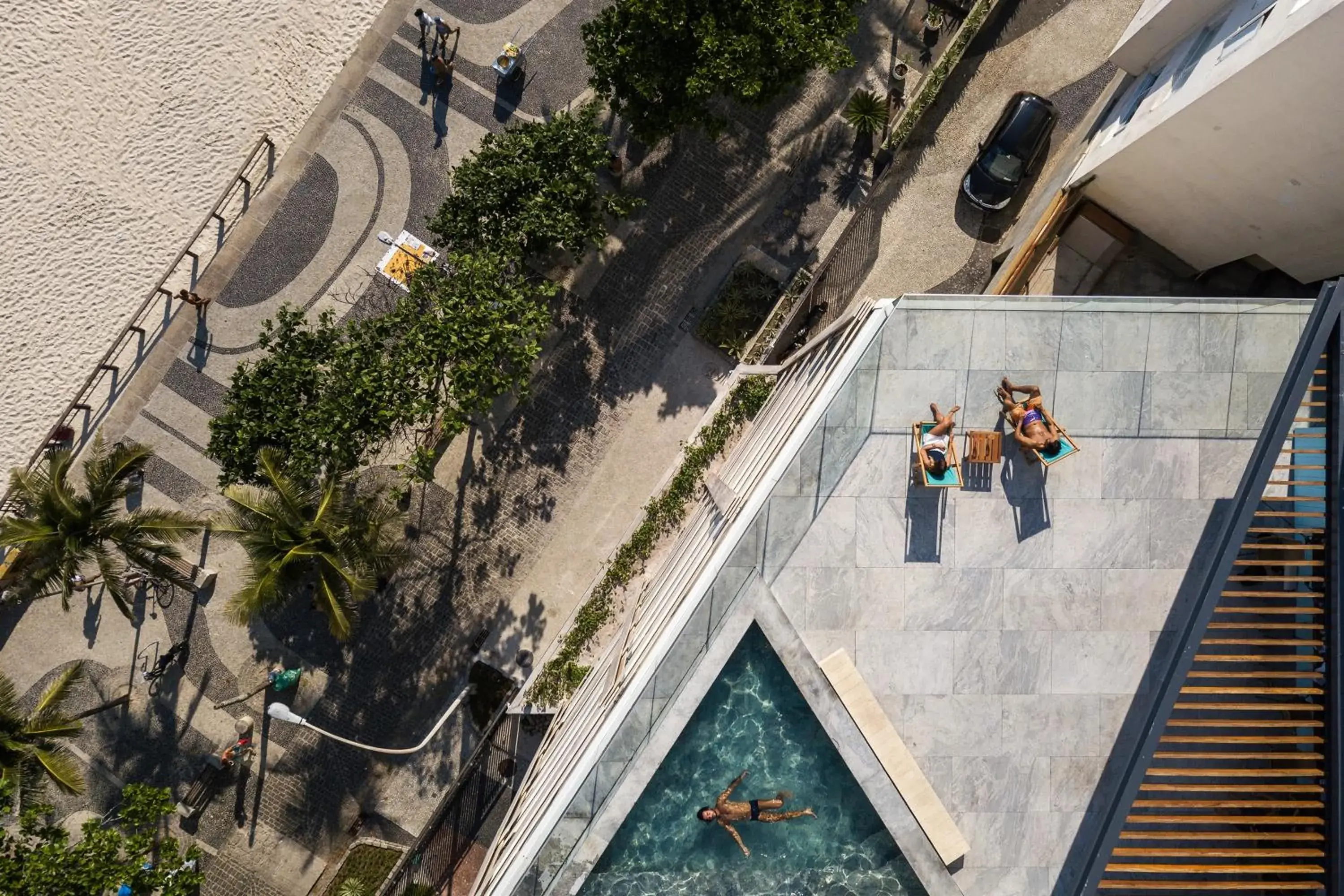 Bird's eye view in Hotel Arpoador Bird's eye view in Hotel Arpoador